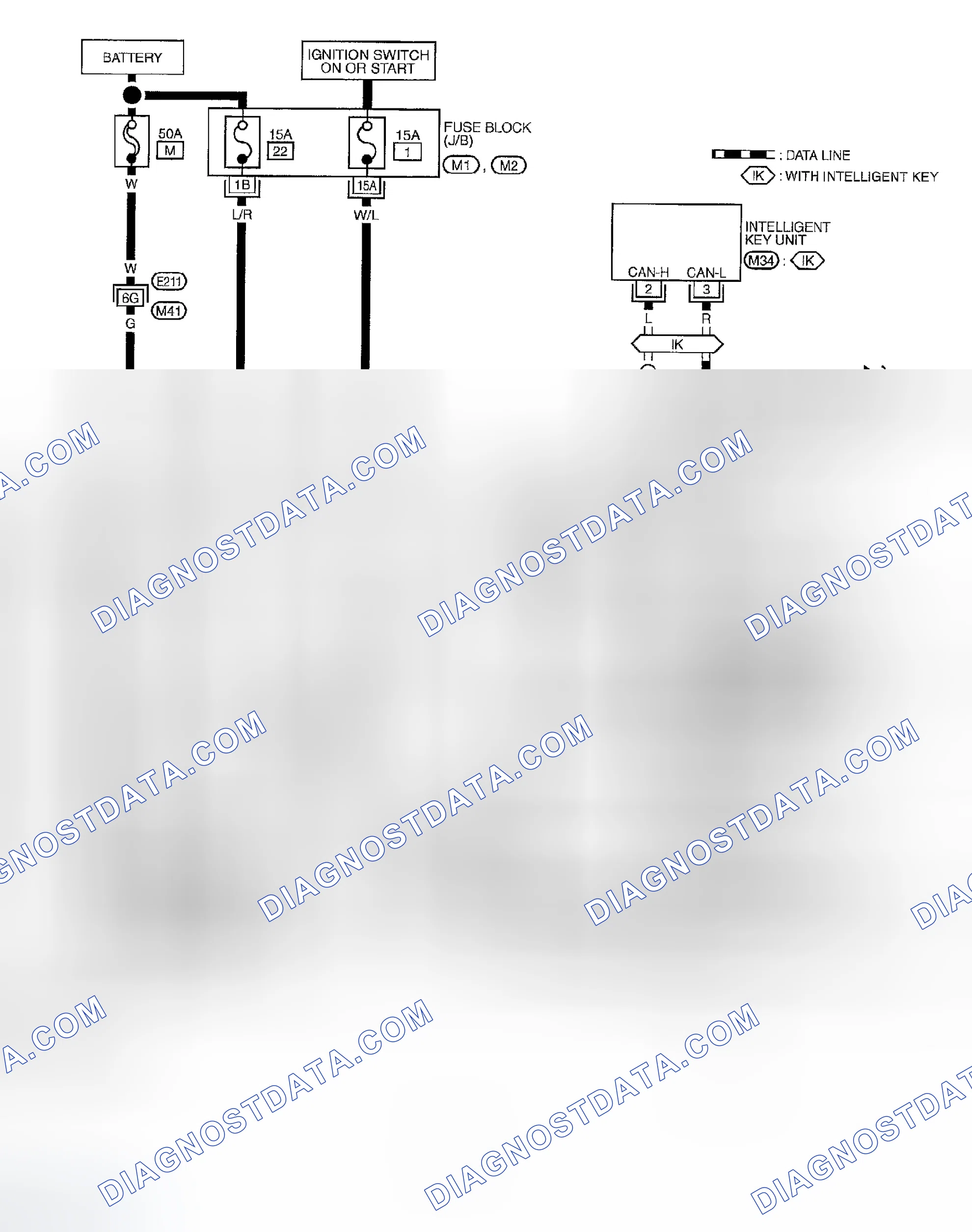 Scheme 122: Wiring Diagram - WINDOW - With Front and Rear Power Window Anti-pinch System