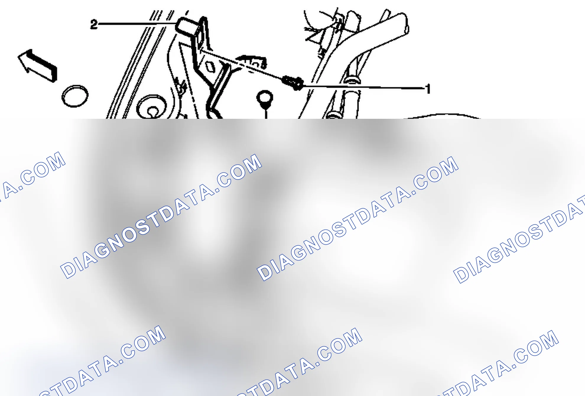 Scheme 209: Coolant Recovery Reservoir Bracket Replacement