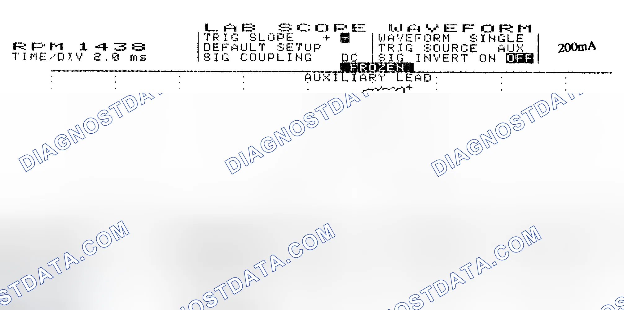 Scheme 15: Single Injector w/Normal Current Flow - Current Pattern
