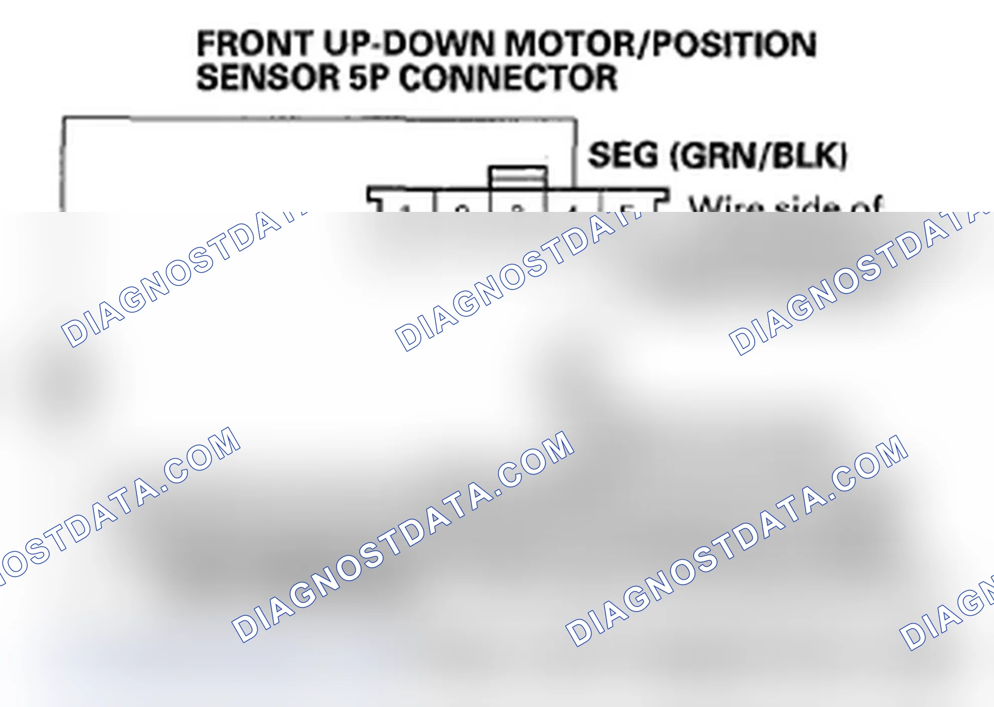 Scheme 24: DTC B1826: Power Seat Front Up-down Motor Pulse Error ('06 model)