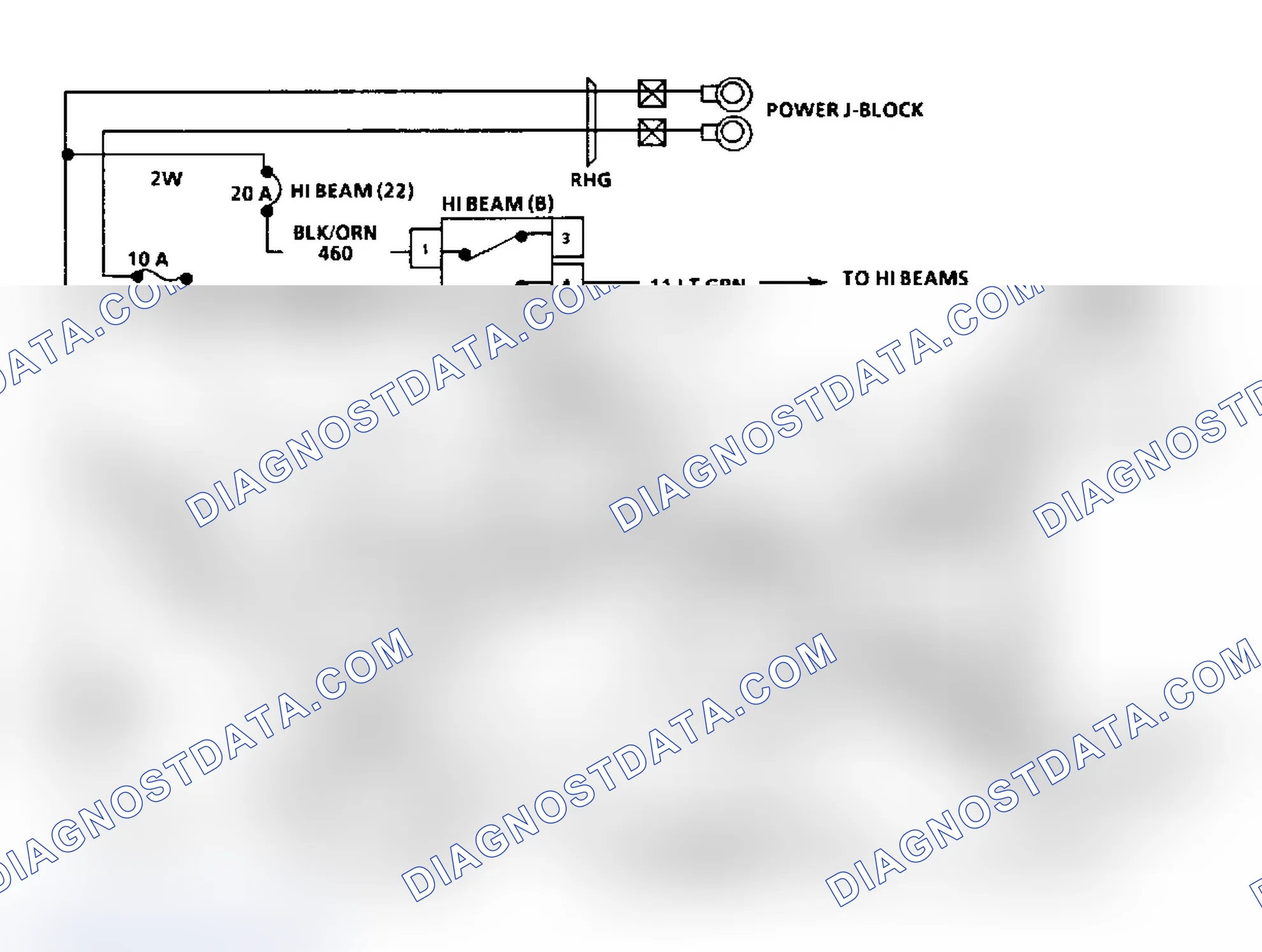 Scheme 85: Code B420 Schematic, Twilight Relays Circuit