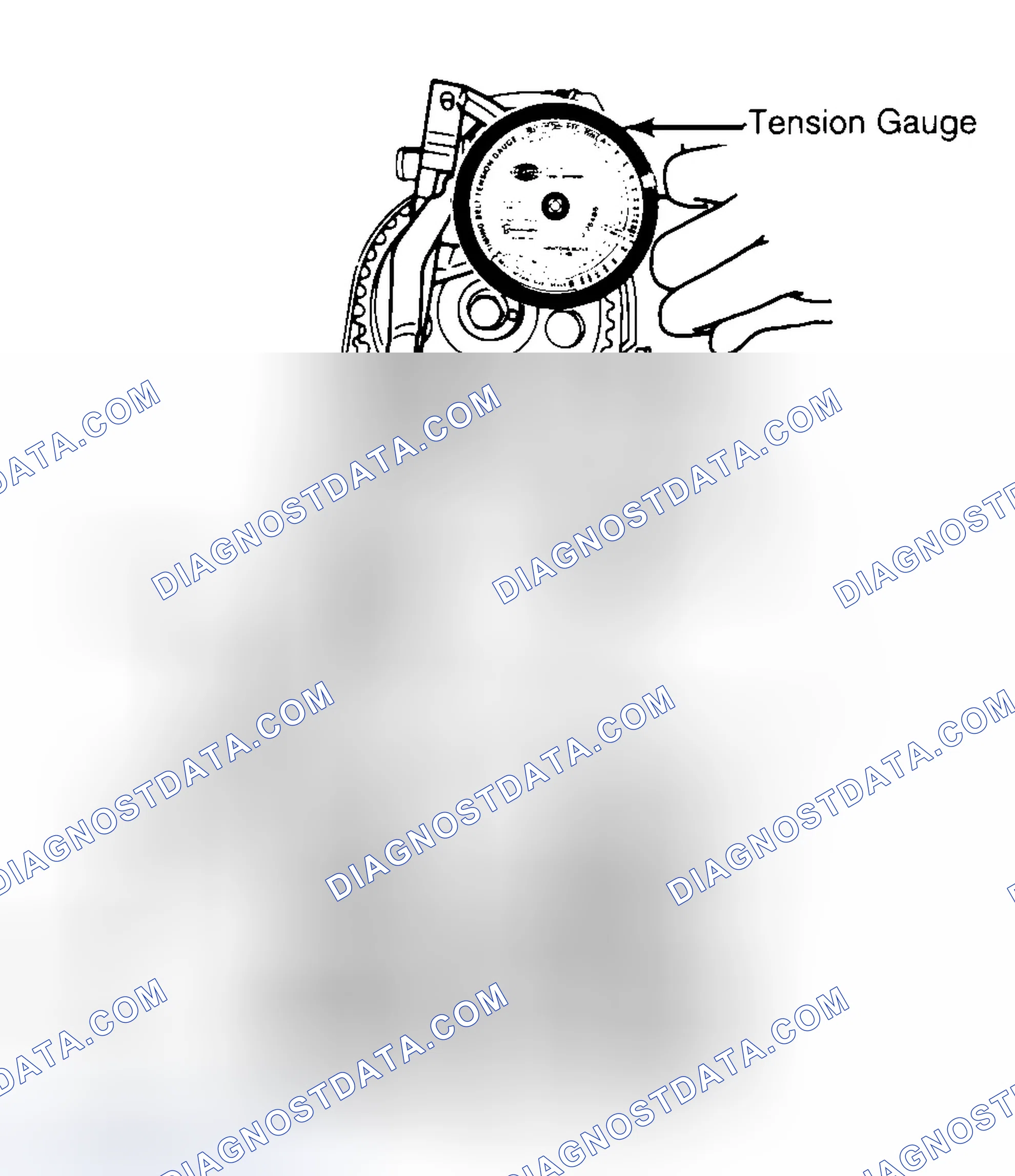 Scheme 3: Adjusting Typical Timing Belt Tension