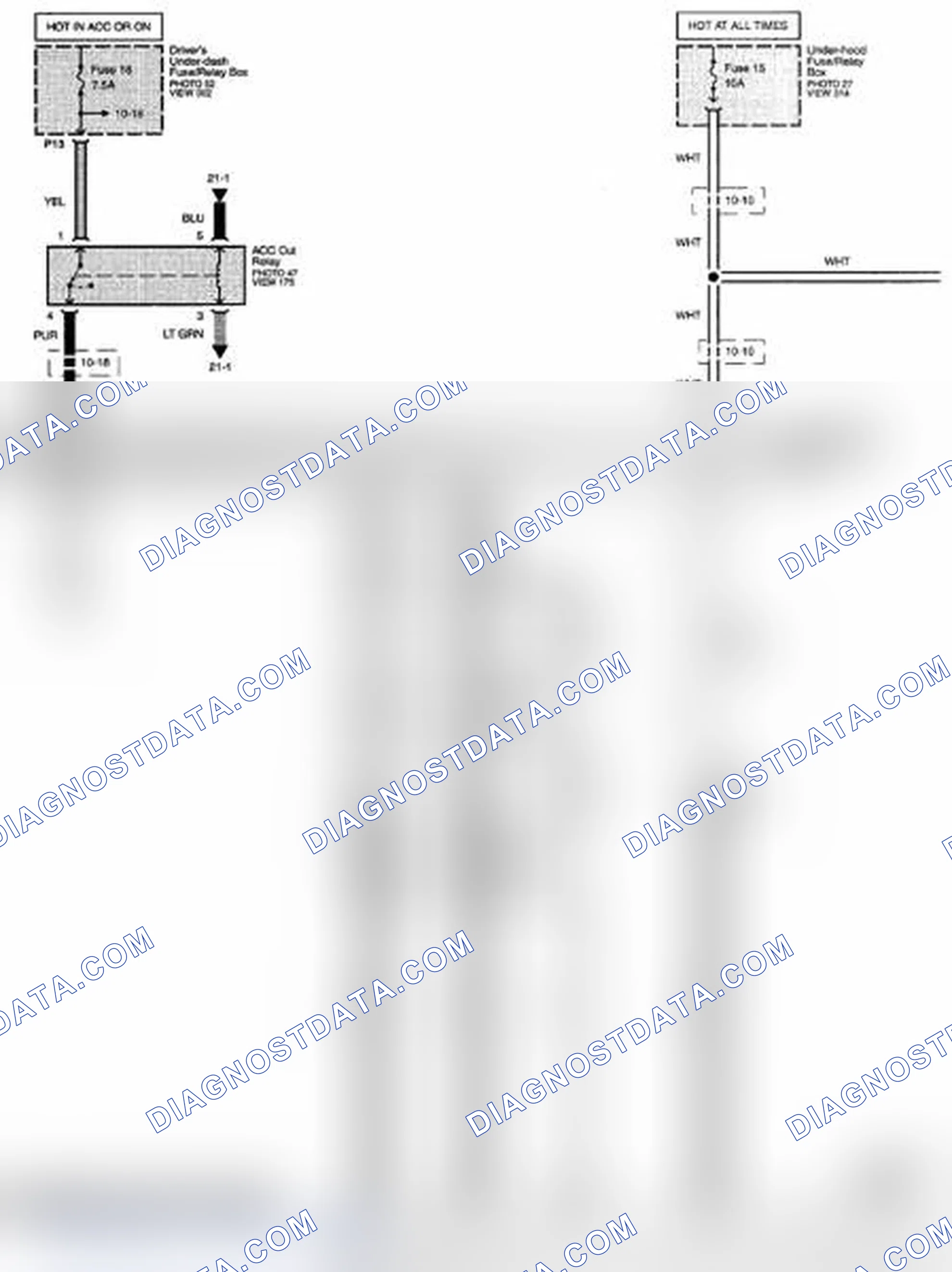 Scheme 330: Navigation System Circuit Diagram - AcuraLink (Page 156-7)