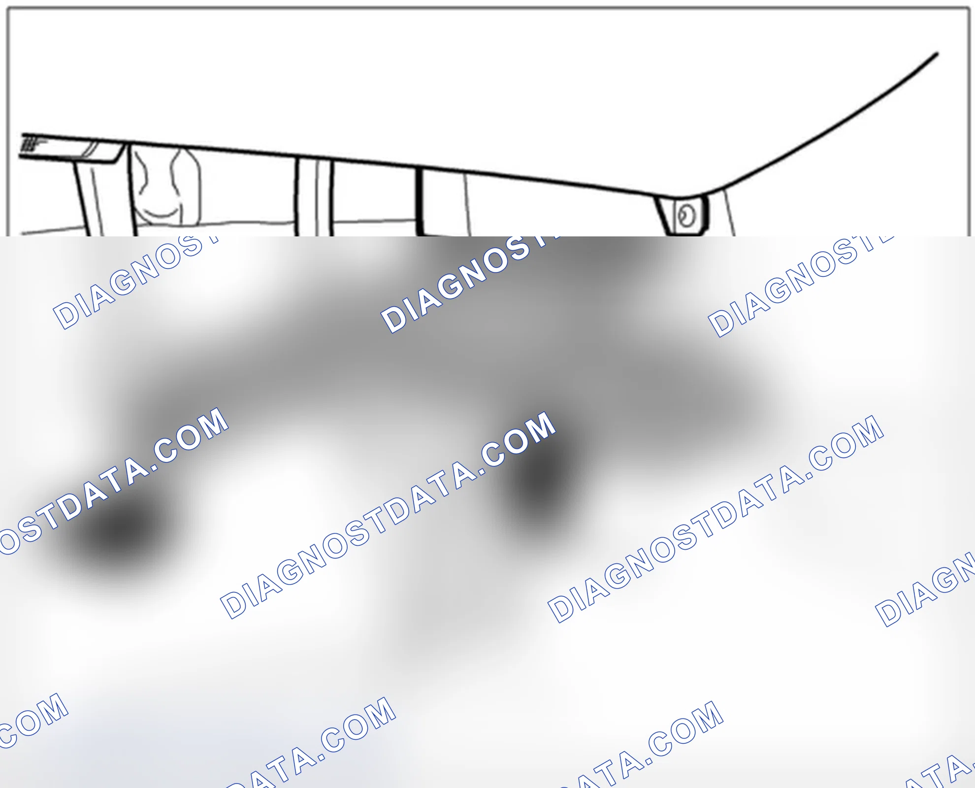 Scheme 96: Installing front footwell outlet vent
