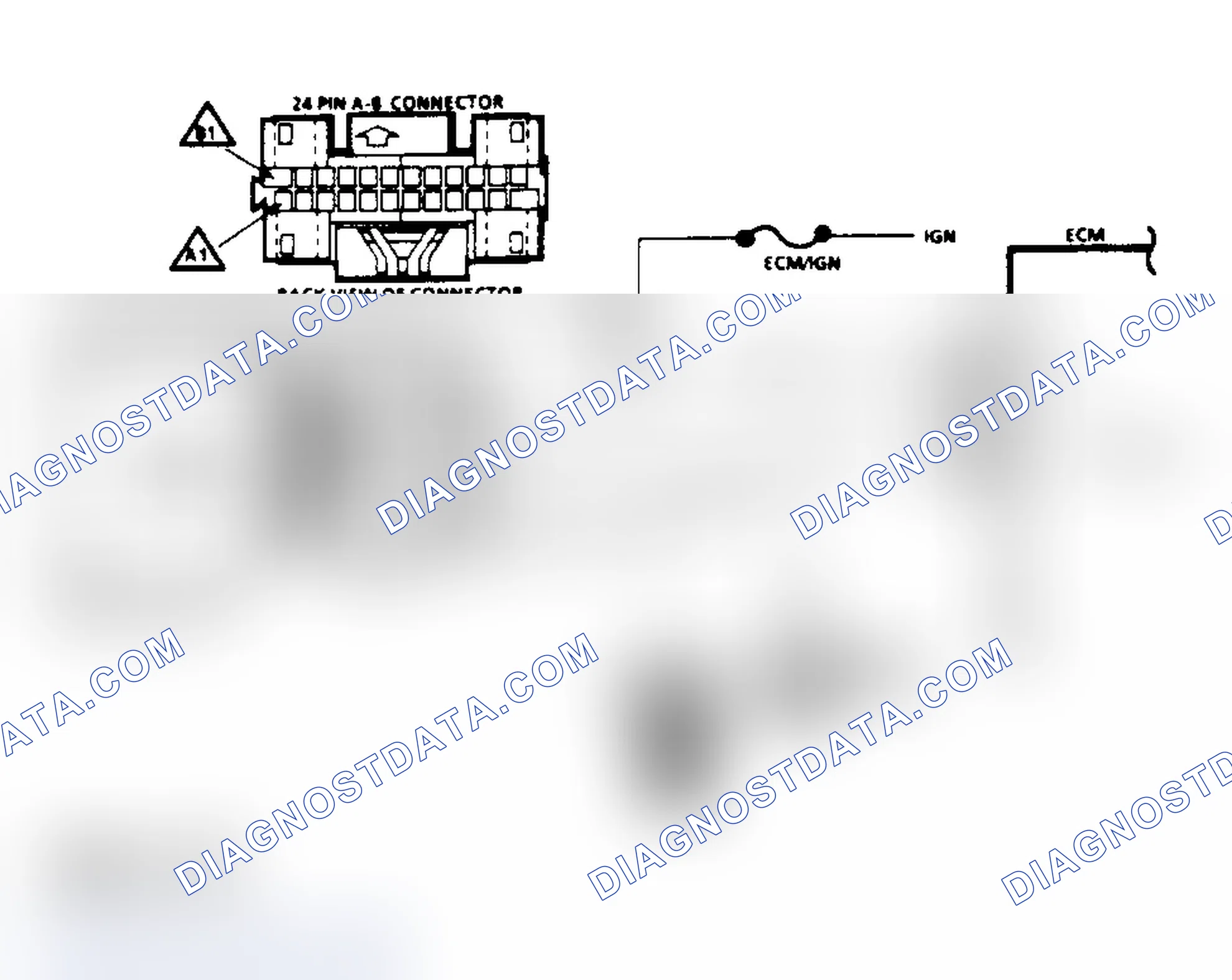 Scheme 514: Code 43 Schematic, Electronic Spark Control (5.0/5.7L)