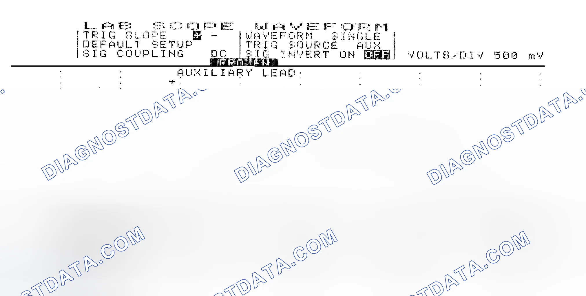 Scheme 14: Single Injector w/Excessive Current Flow - Current Pattern