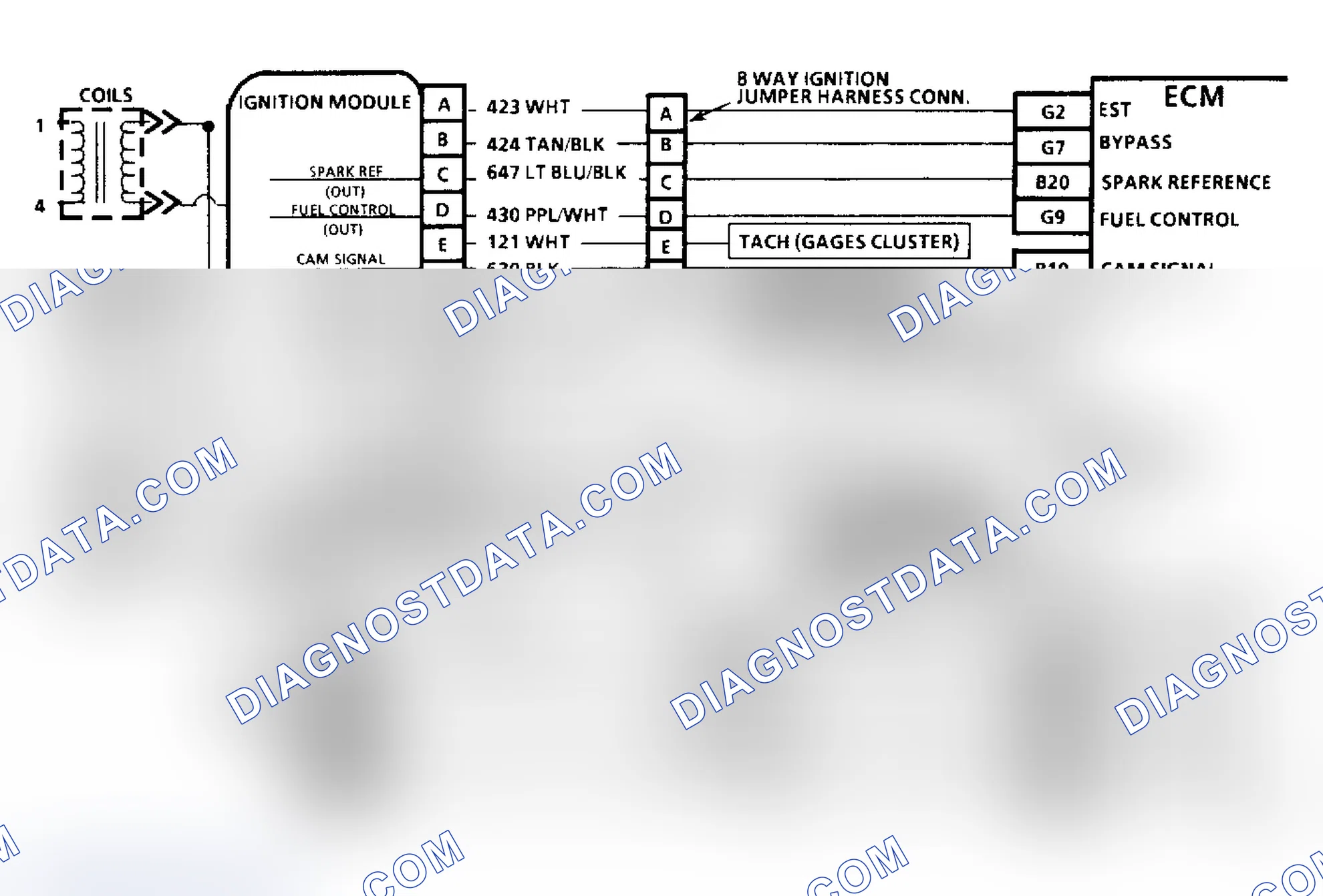 Scheme 125: Code 41, Schematic, Cam Sens Ckt