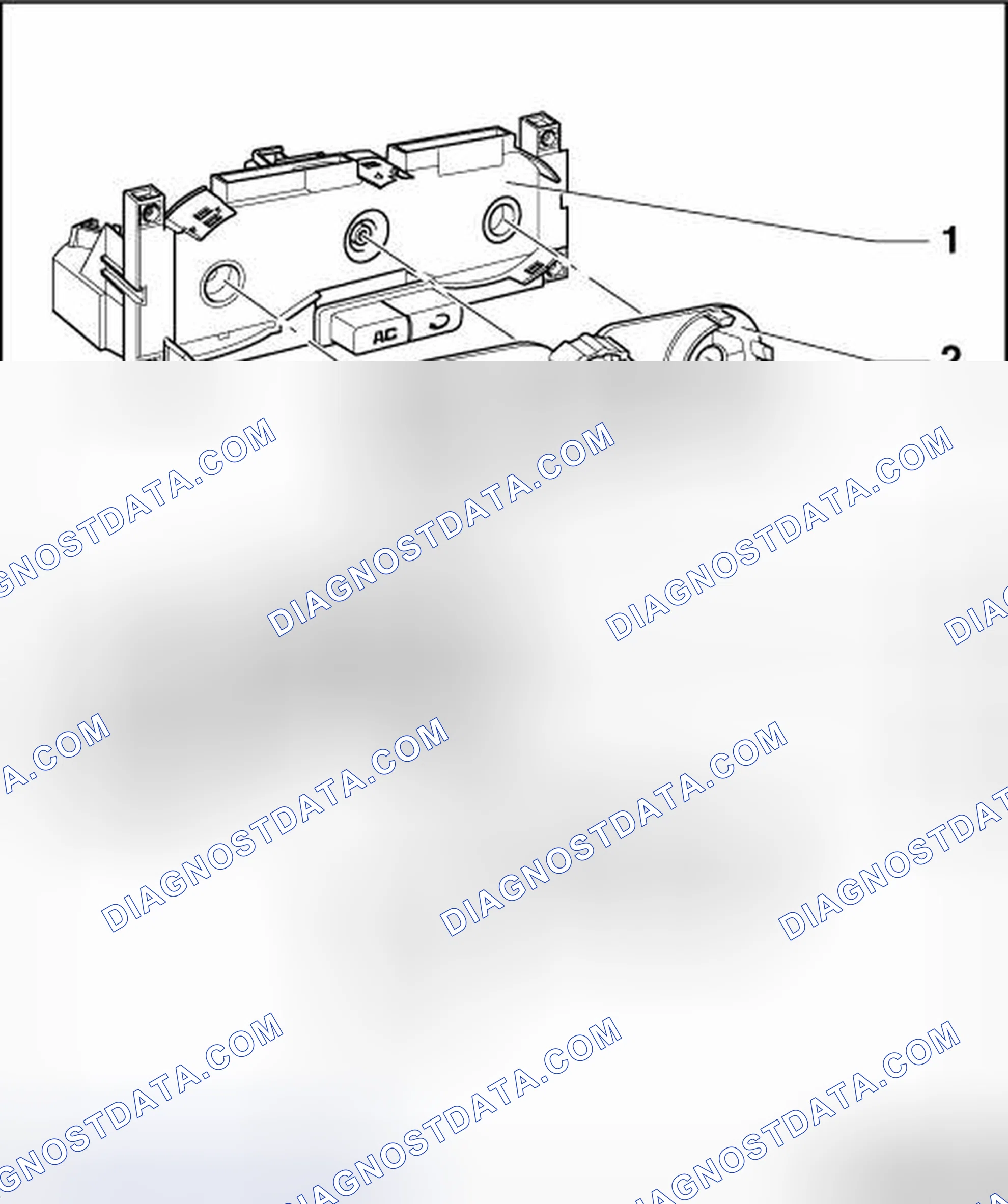 Scheme 32: HEATING AND A/C CONTROLS COMPONENT OVERVIEW