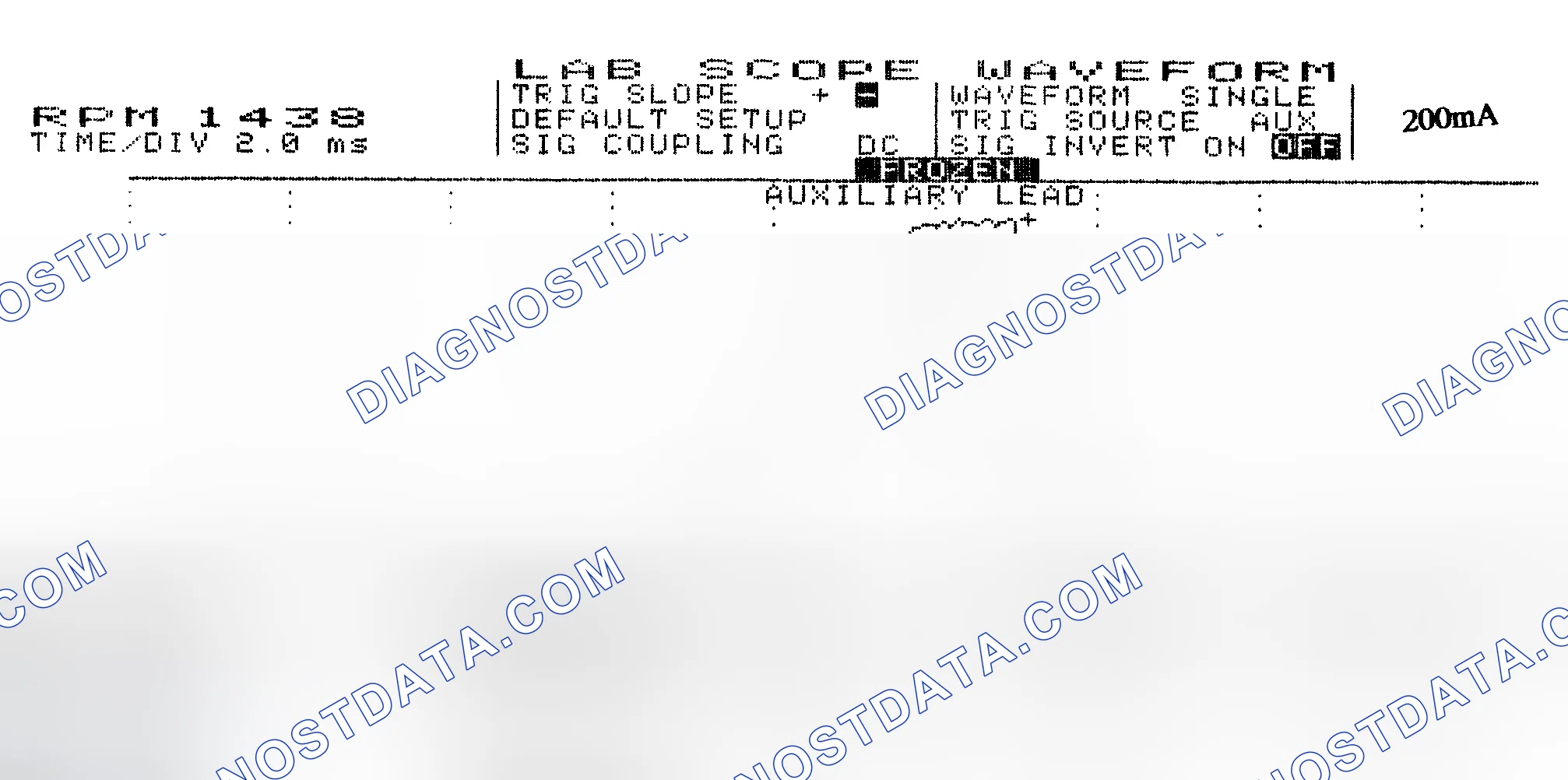 Scheme 15: Single Injector w/Normal Current Flow - Current Pattern