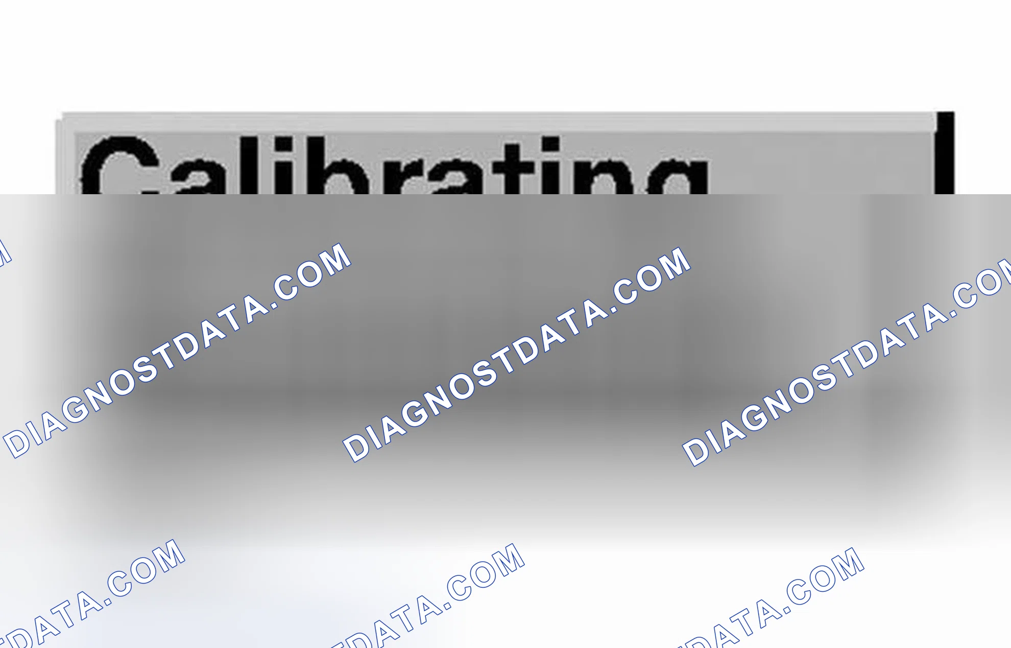 Scheme 501: Identifying Calibration Touchshield