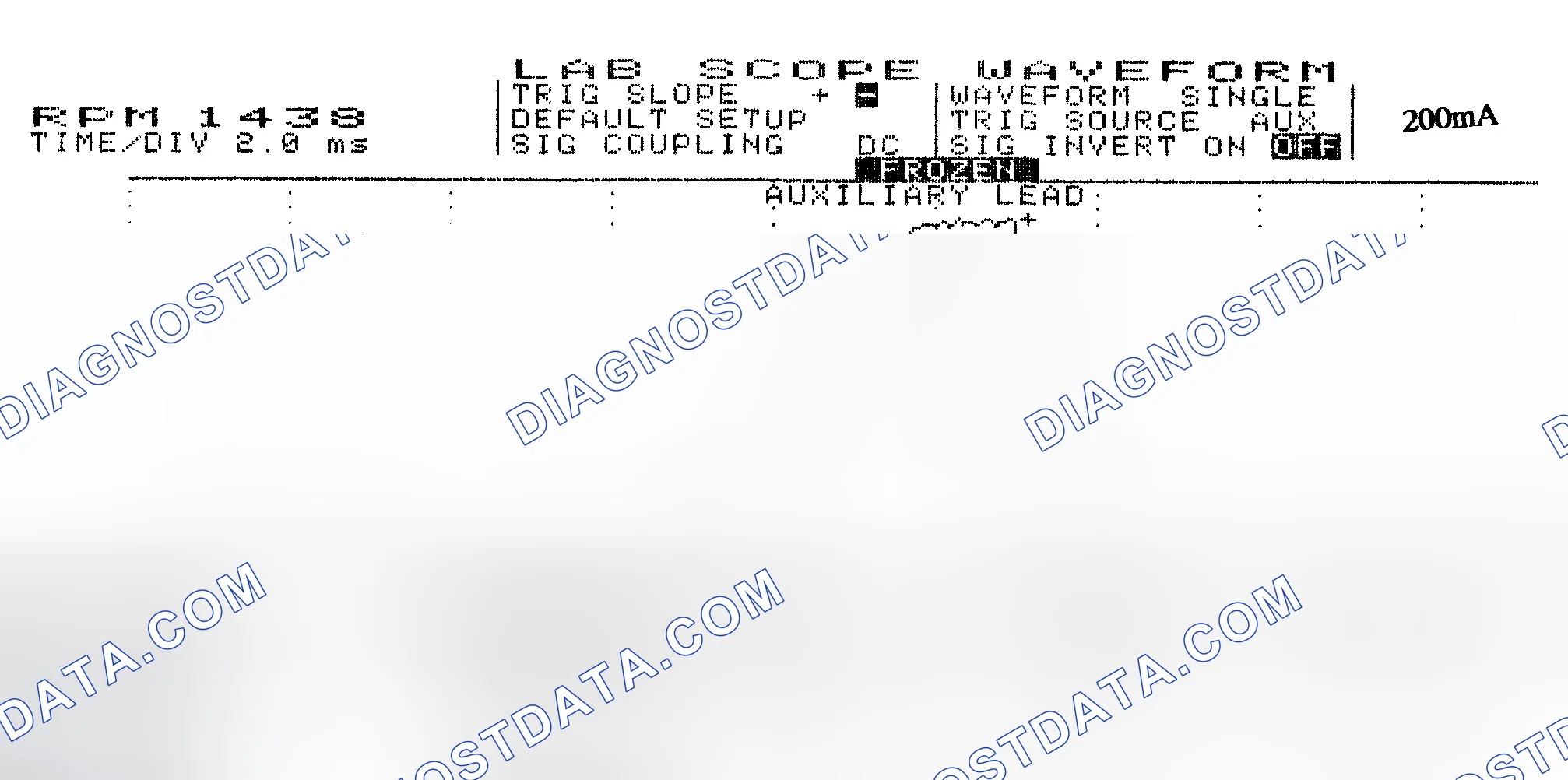 Scheme 15: Single Injector w/Normal Current Flow - Current Pattern