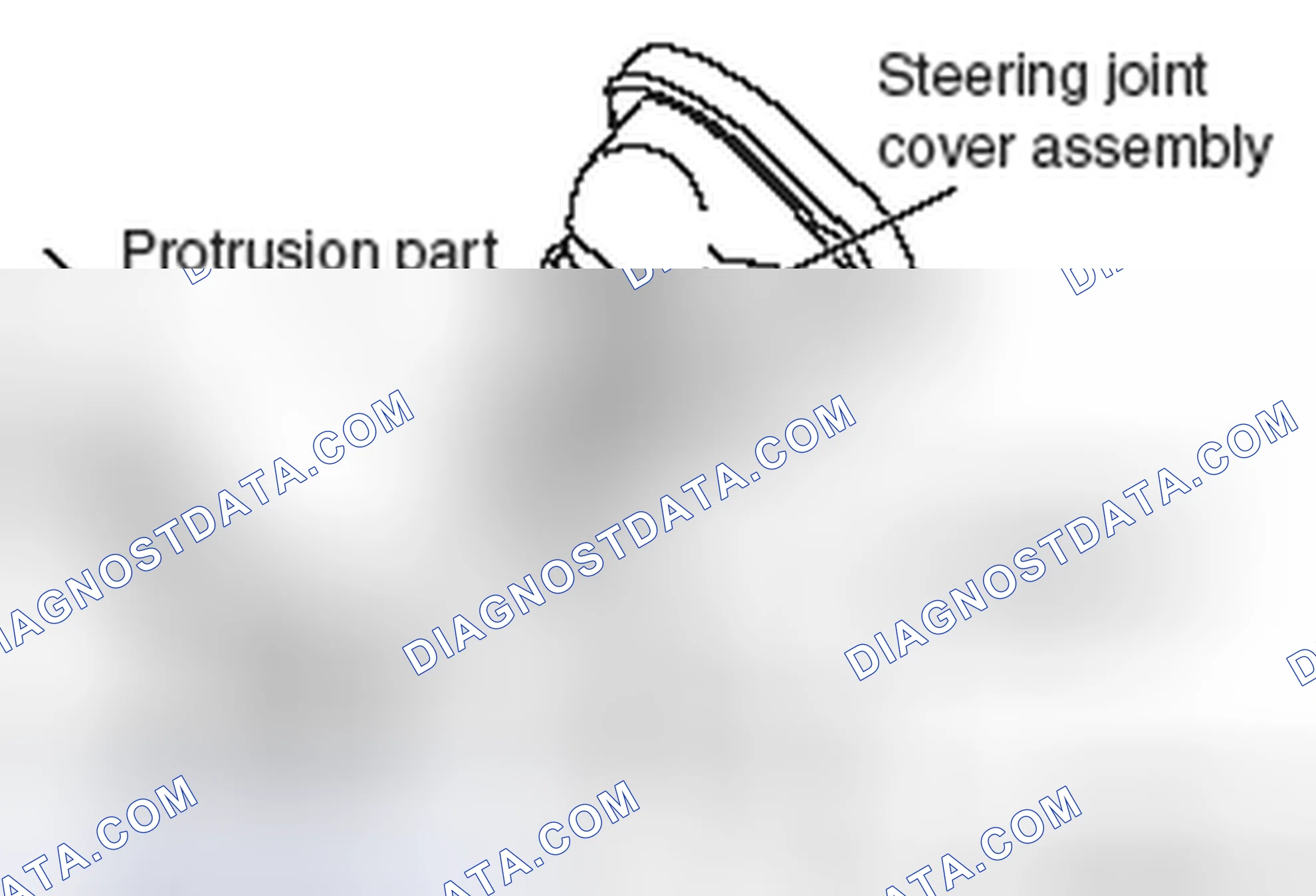 Scheme 23: >> A << JOINT COVER GROMMET INSTALLATION