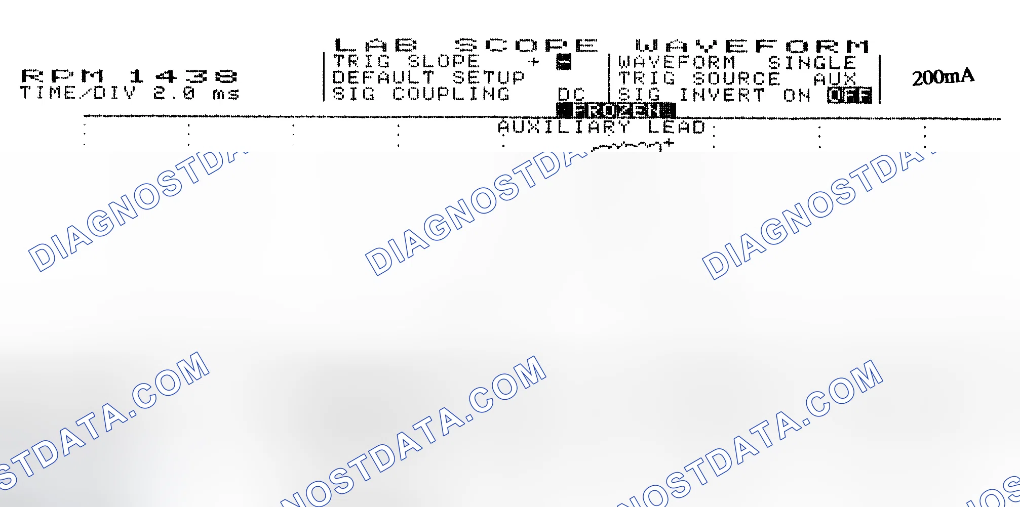 Scheme 15: Single Injector w/Normal Current Flow - Current Pattern