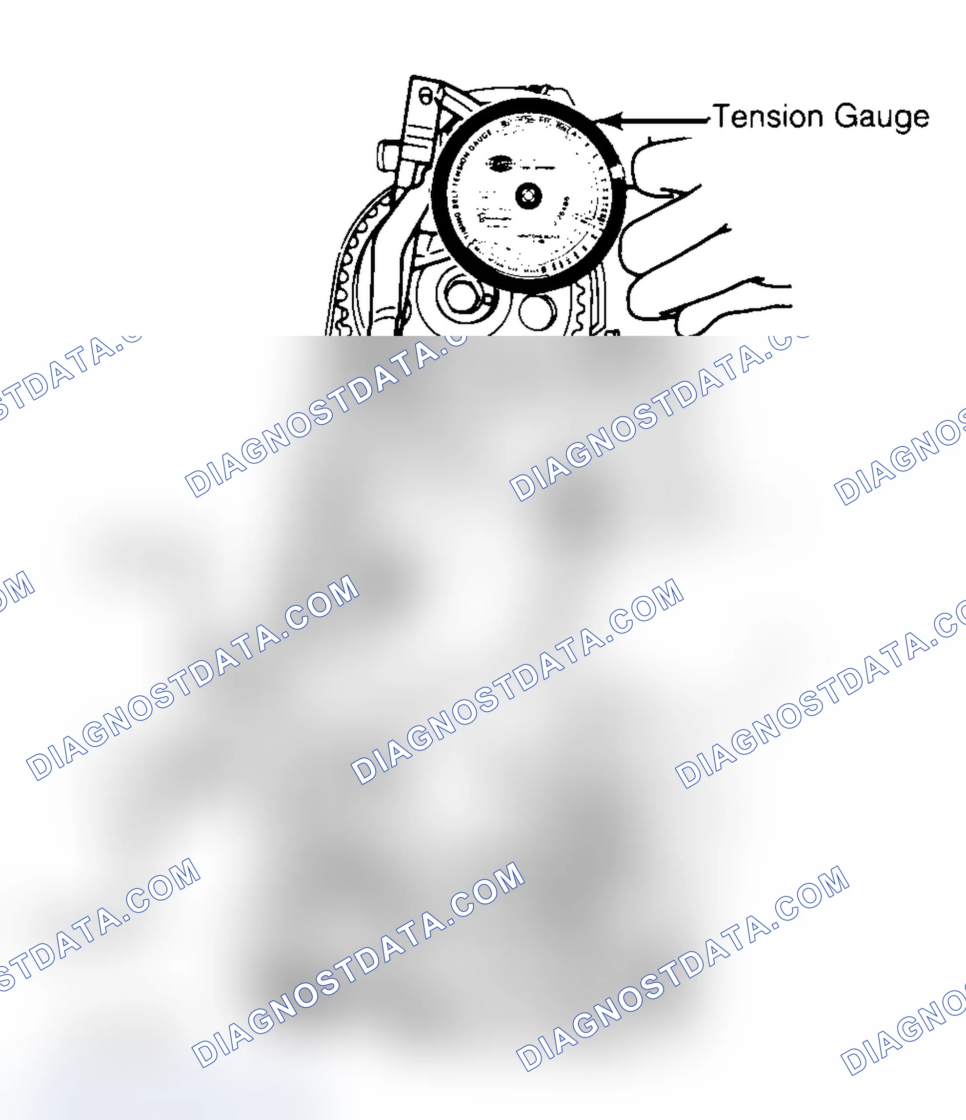 Scheme 3: Adjusting Typical Timing Belt Tension