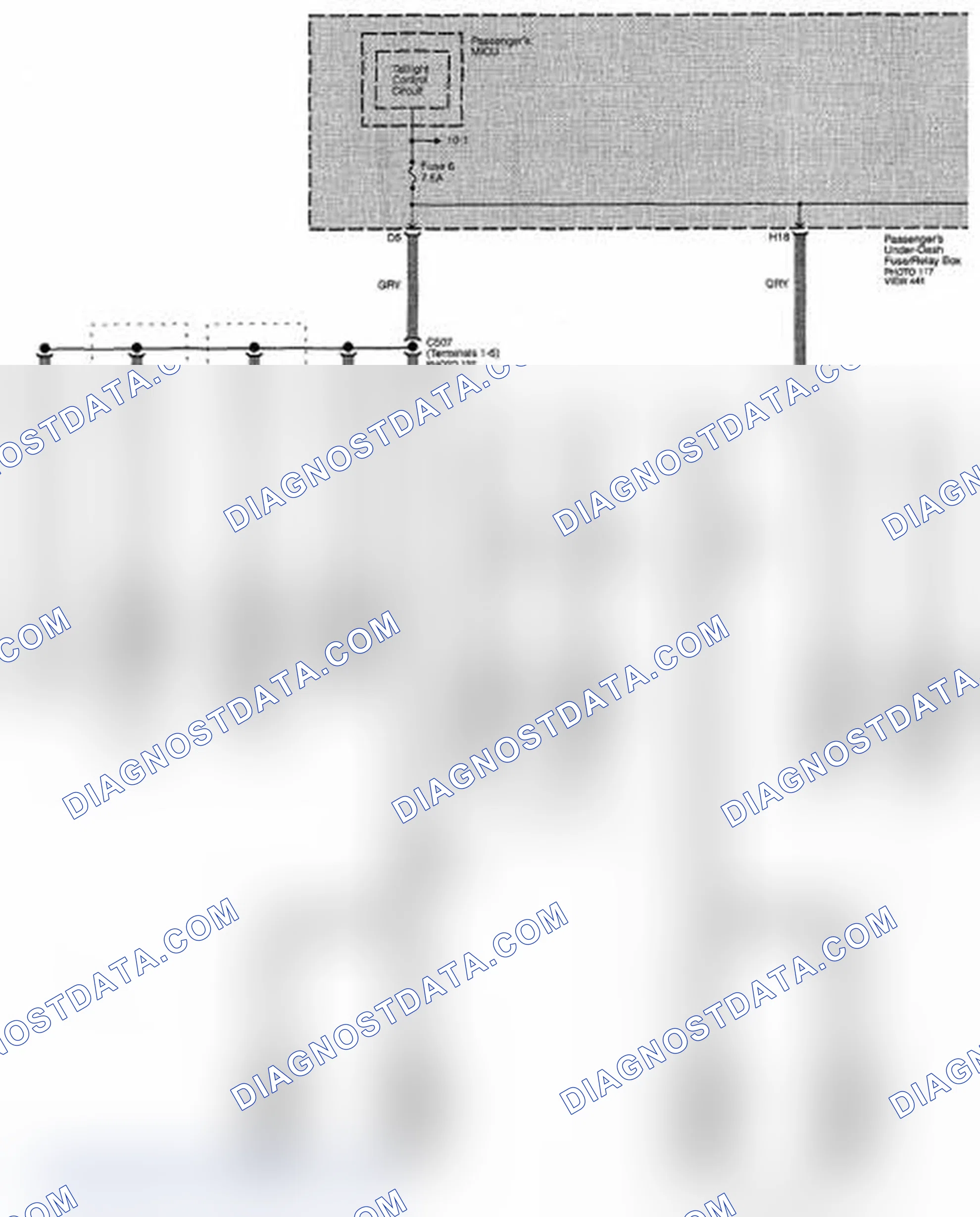 Scheme 103: Illumination (Positive) Circuit (Page 15-8)