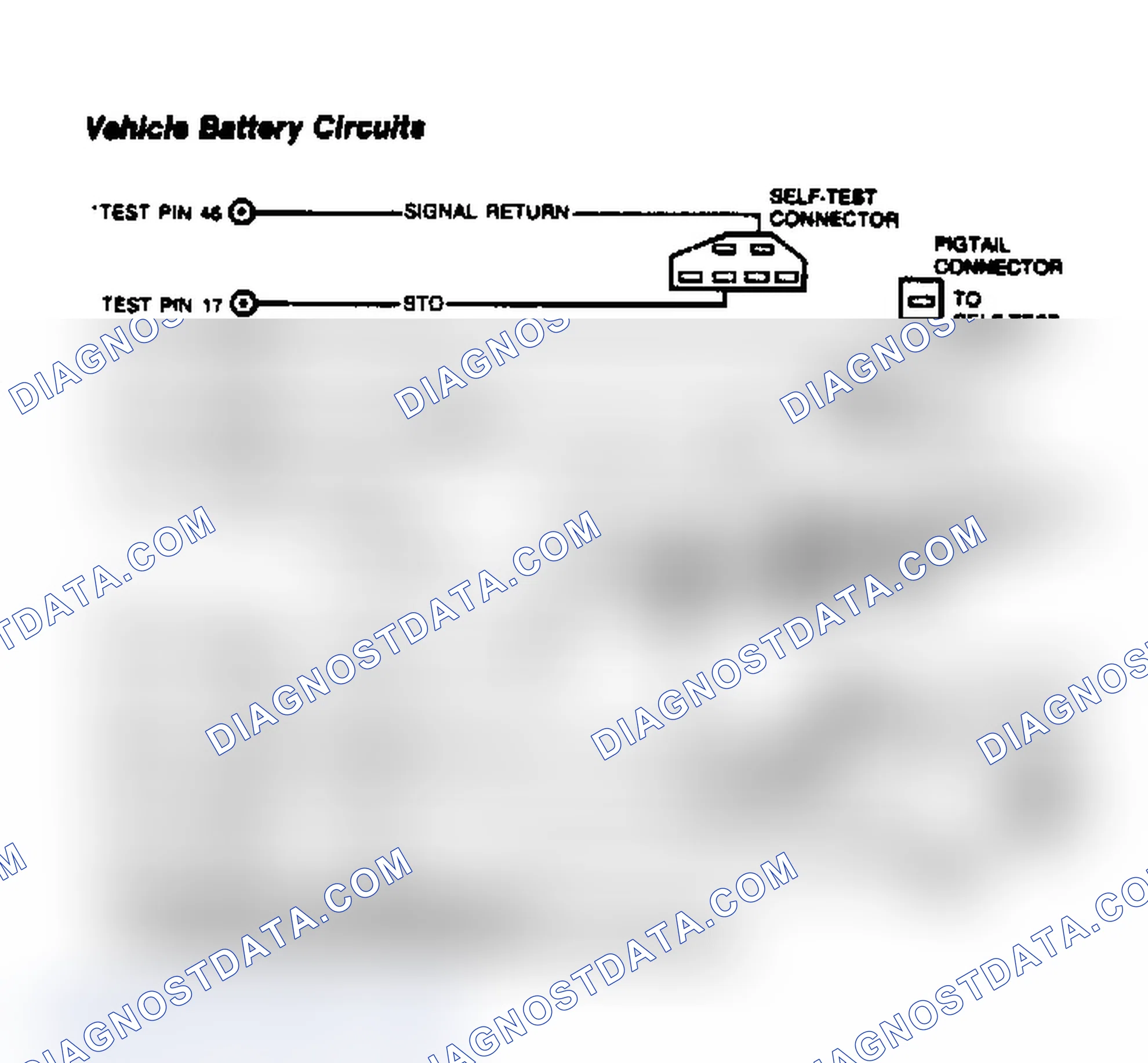 Scheme 56: Vehicle Battery Circuits (Part 1 of 4)
