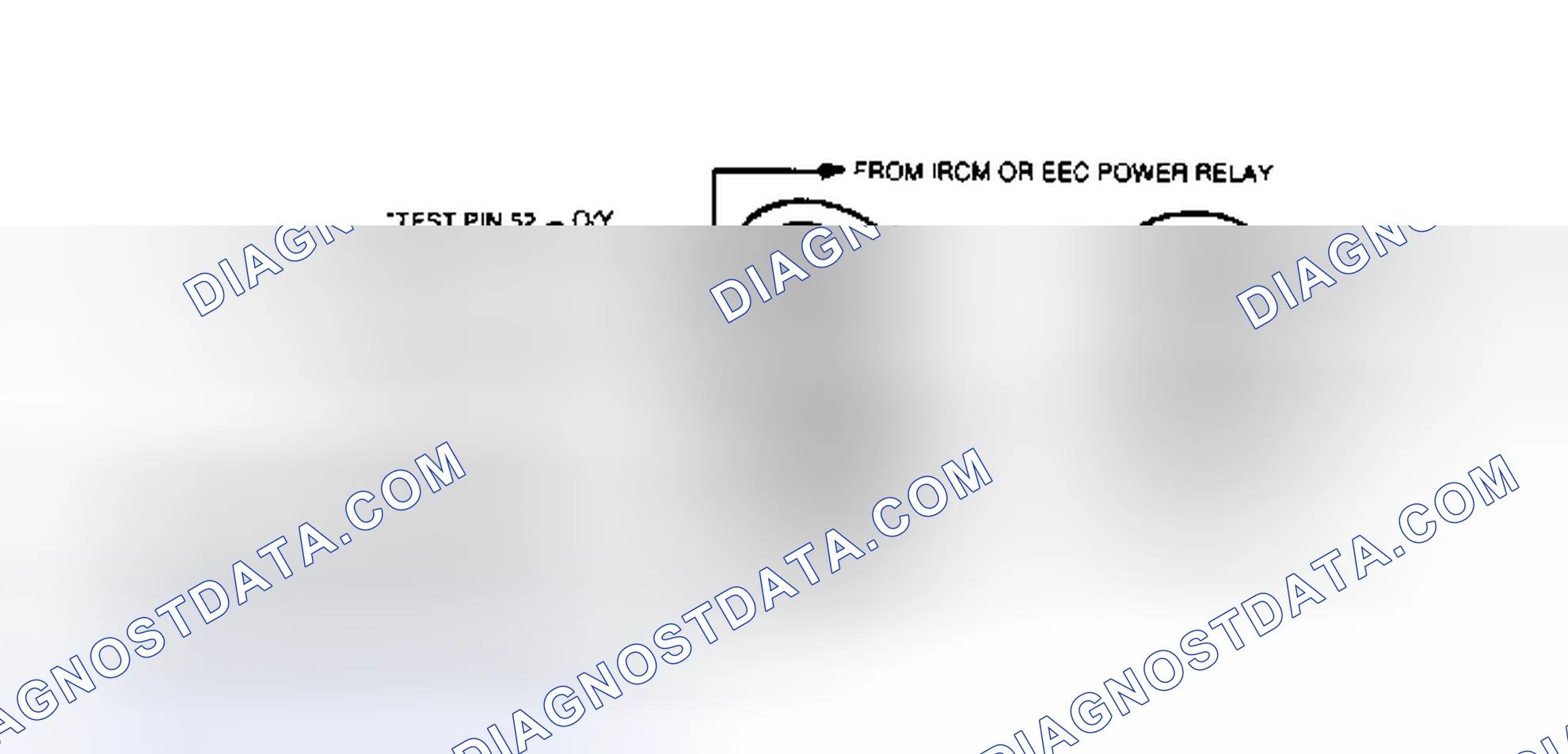 Scheme 122: A4LD Solenoid Ckts. (Mustang 2.3L)