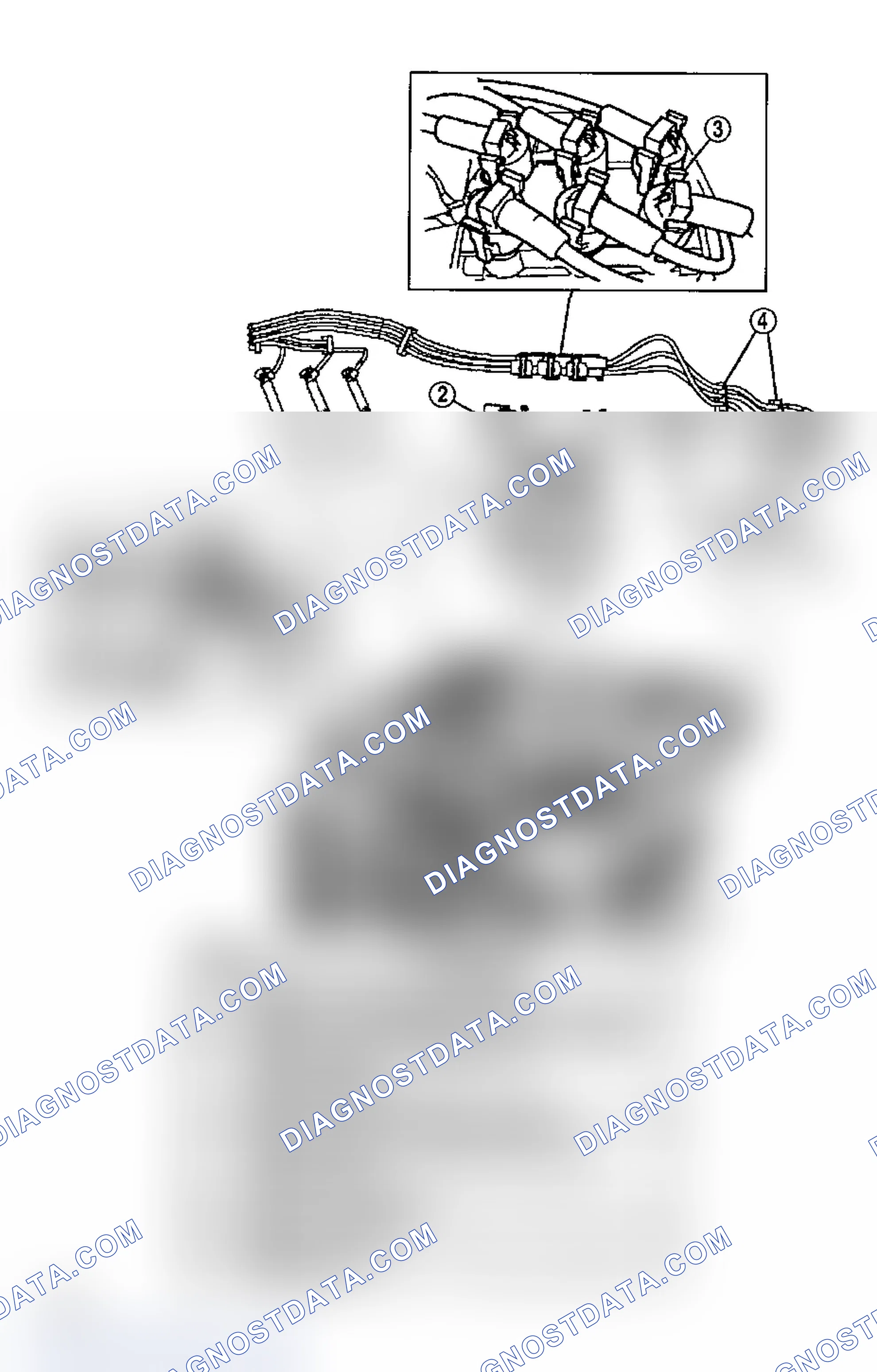 Scheme 10: Spark Plug Wire Routing (4.0L - Explorer & Mountaineer)