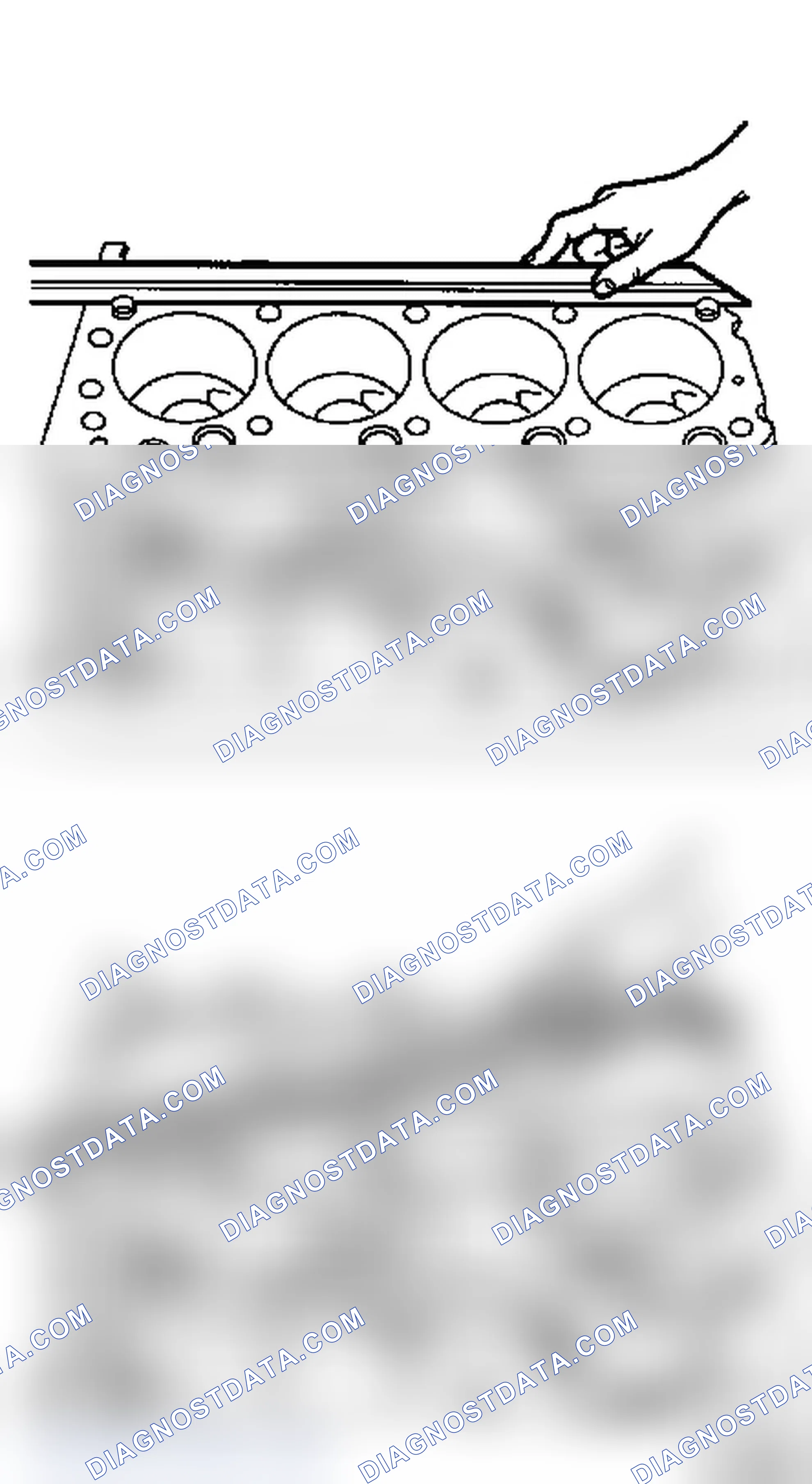 Repair Engine Using an Engine Short Block (Y 17 DT)