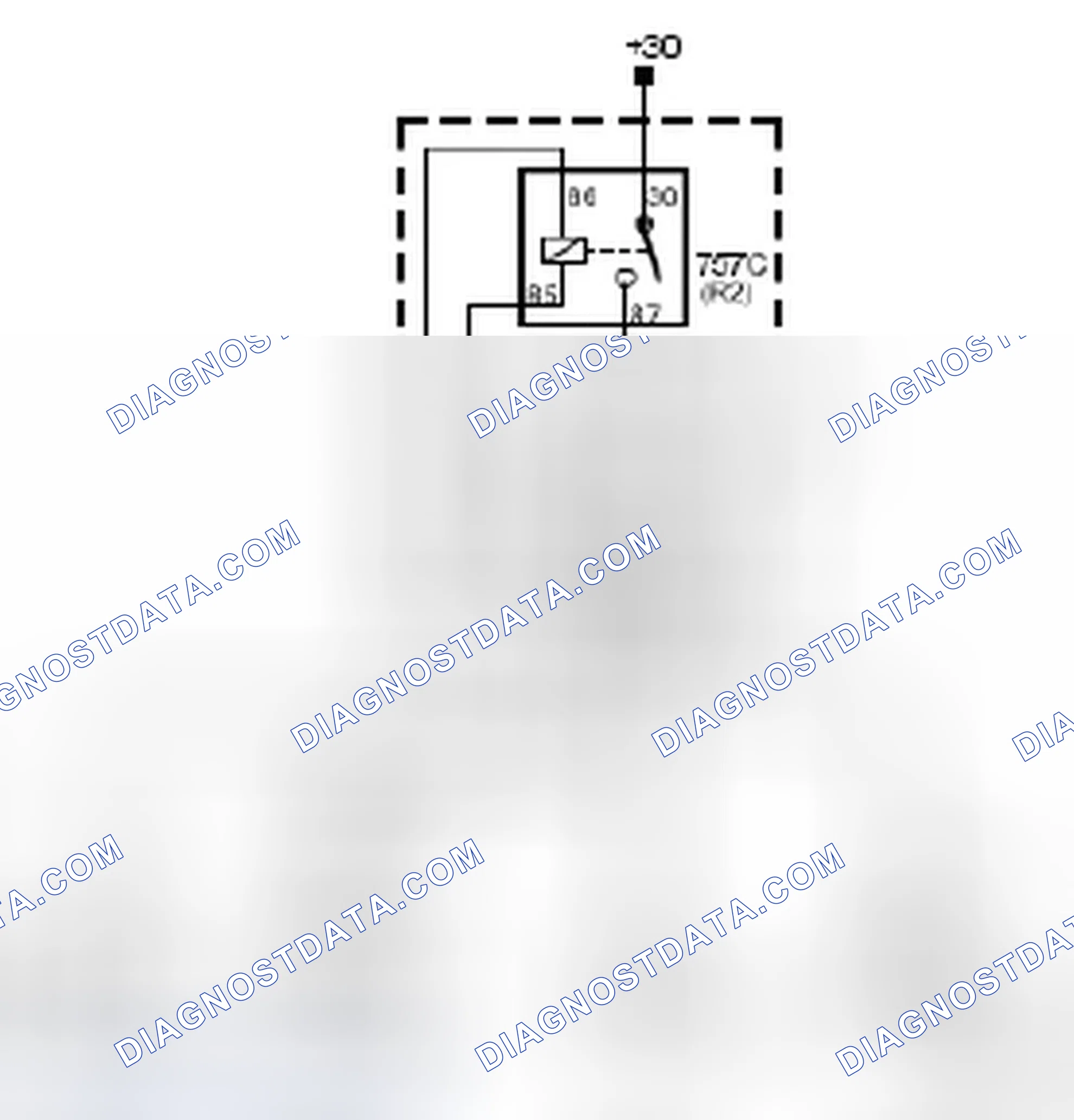 Scheme 346: Fuse 21, dashboard electrical center 22