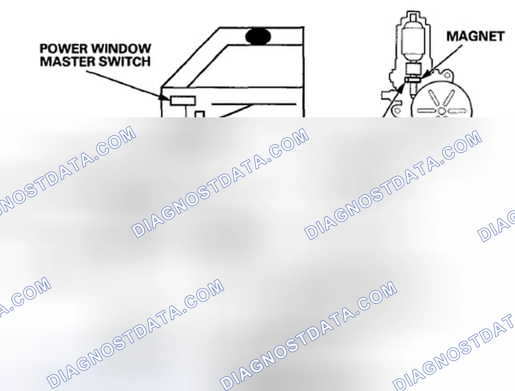 Scheme 99: Auto Reverse Power Window Operation