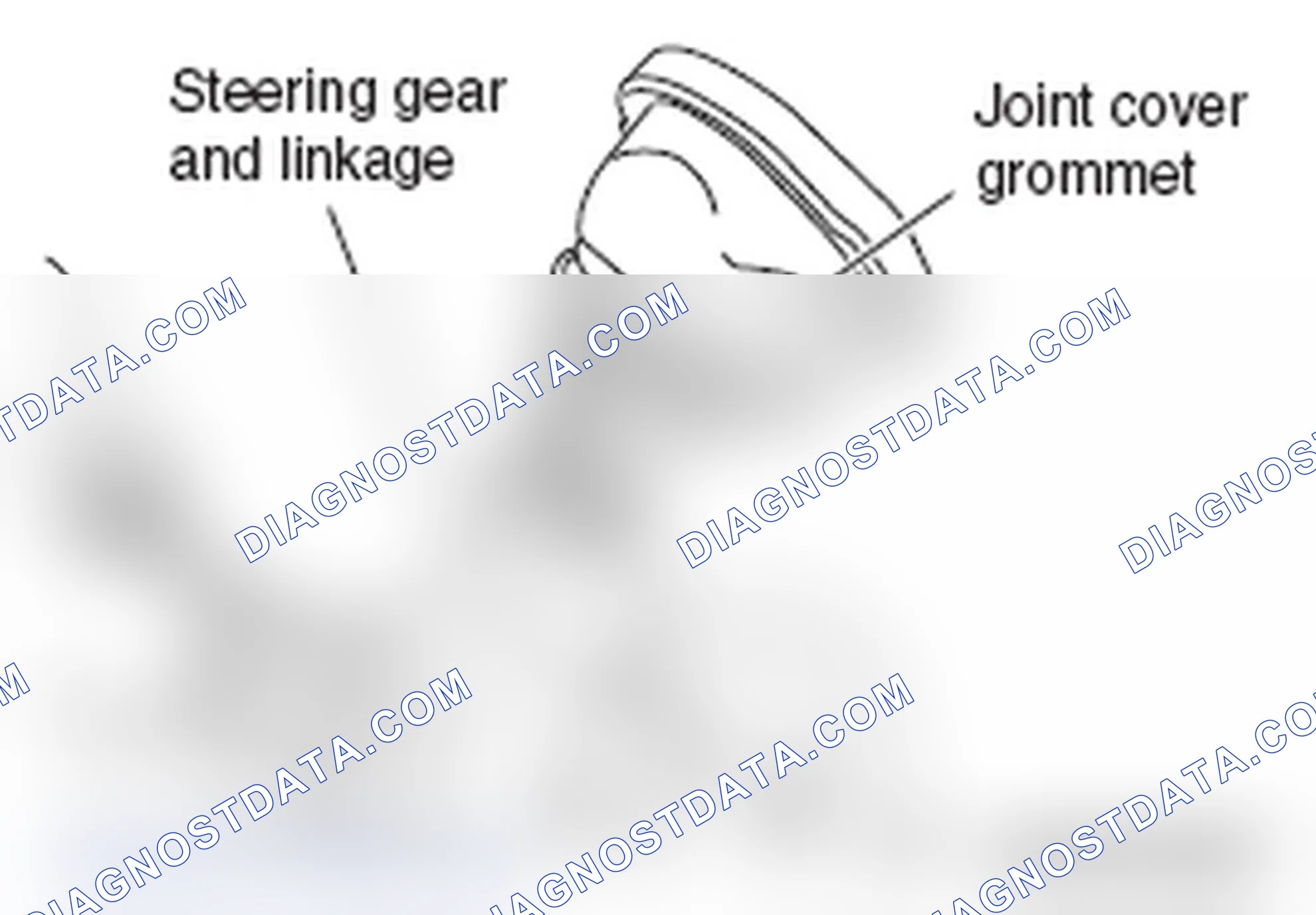 Scheme 859: >> B << JOINT COVER GROMMET INSTALLATION