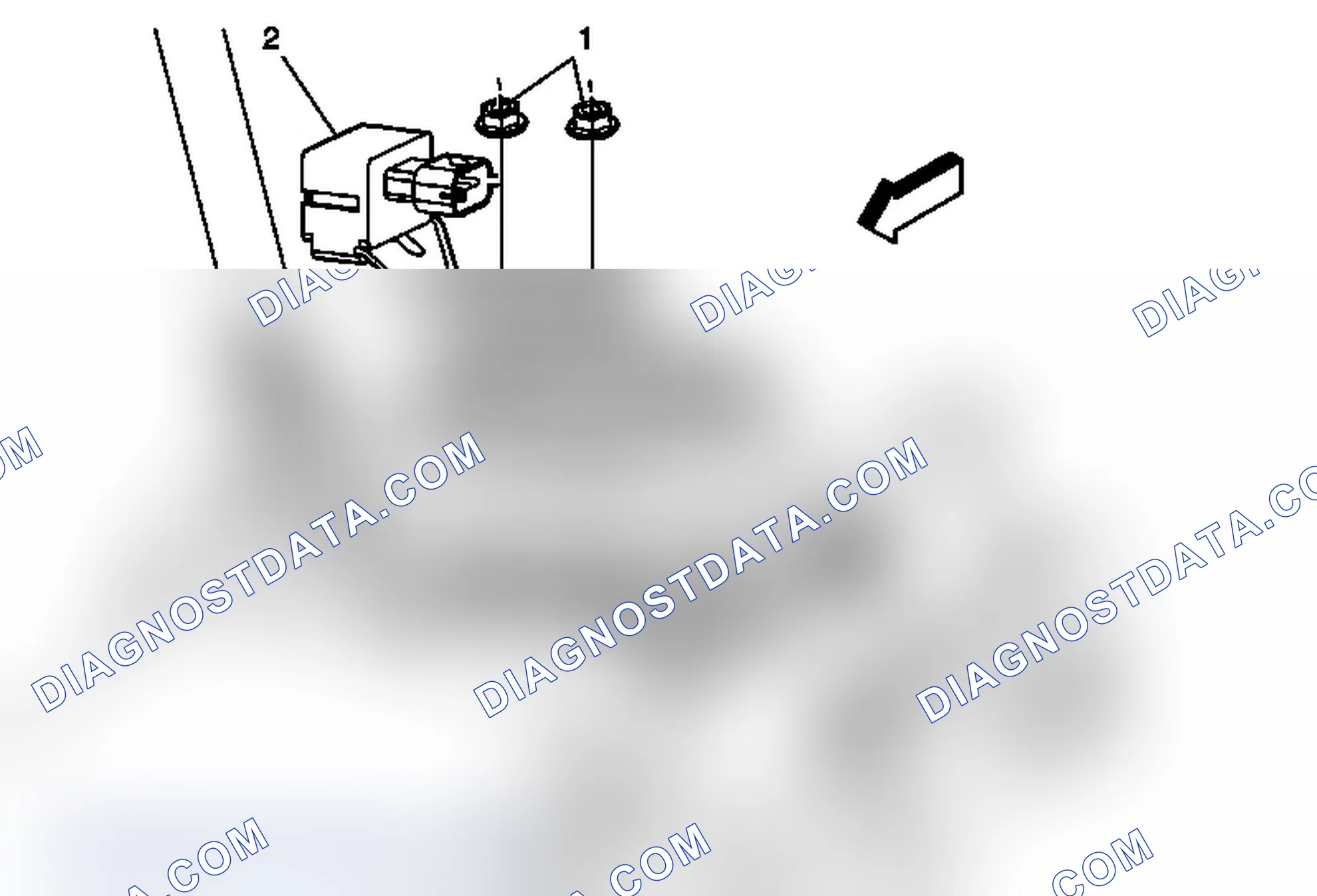 Scheme 3: Electronic Suspension Front Vertical Accelerometer Replacement - Upper