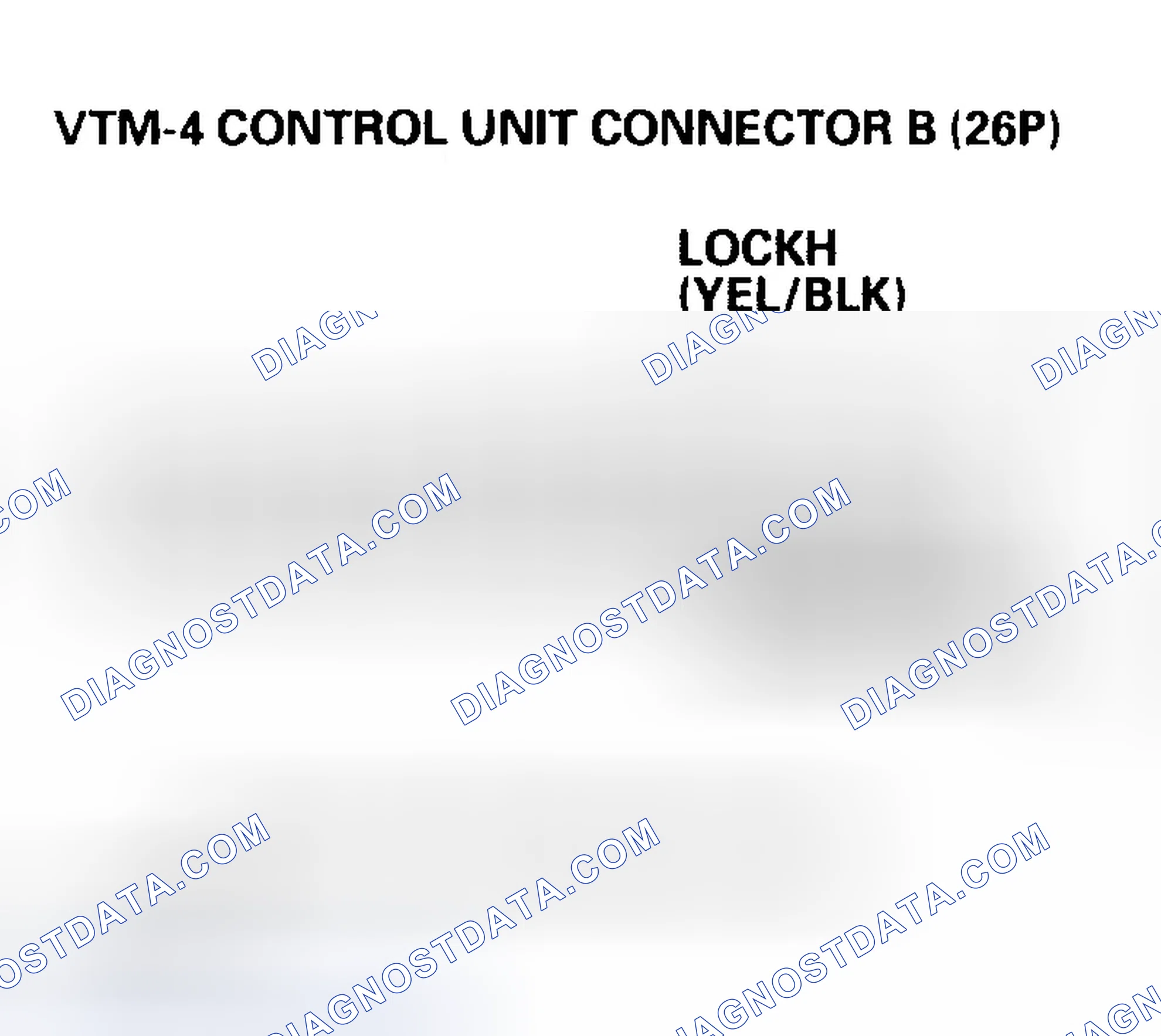 Scheme 99: The VTM-4 LOCK indicator does not come on for about 4 seconds when the ignition switch is turned ON