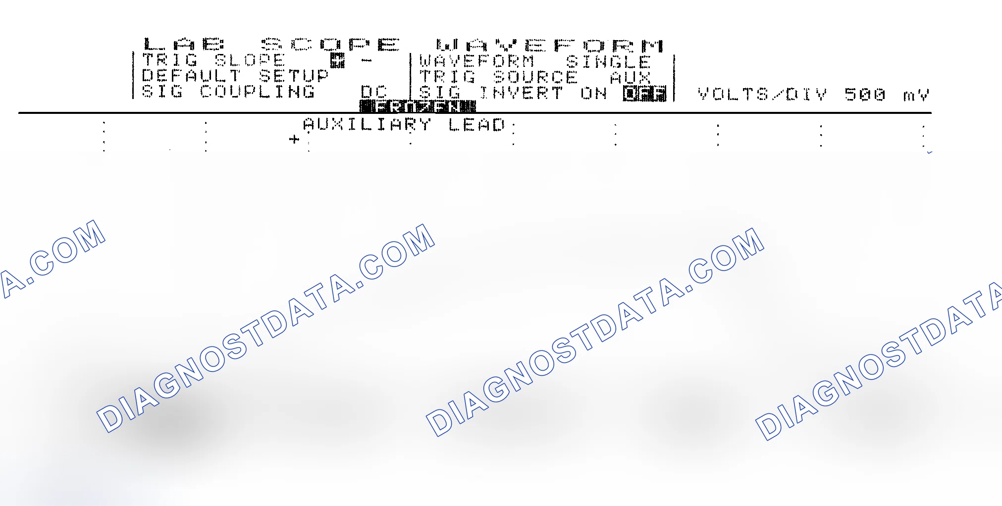 Scheme 14: Single Injector w/Excessive Current Flow - Current Pattern
