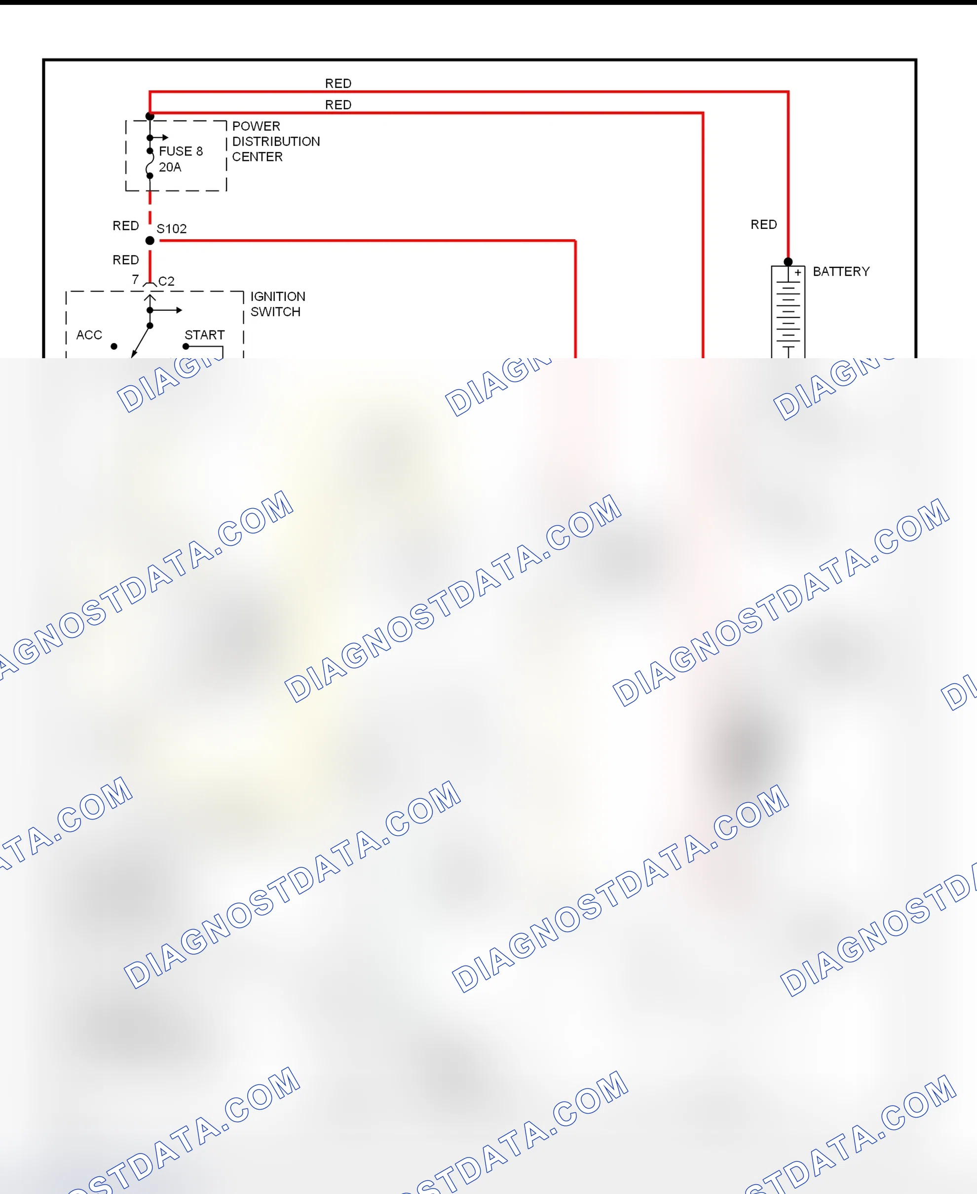 Scheme 1: Starting System Wiring Diagram (Breeze, Cirrus & Stratus)