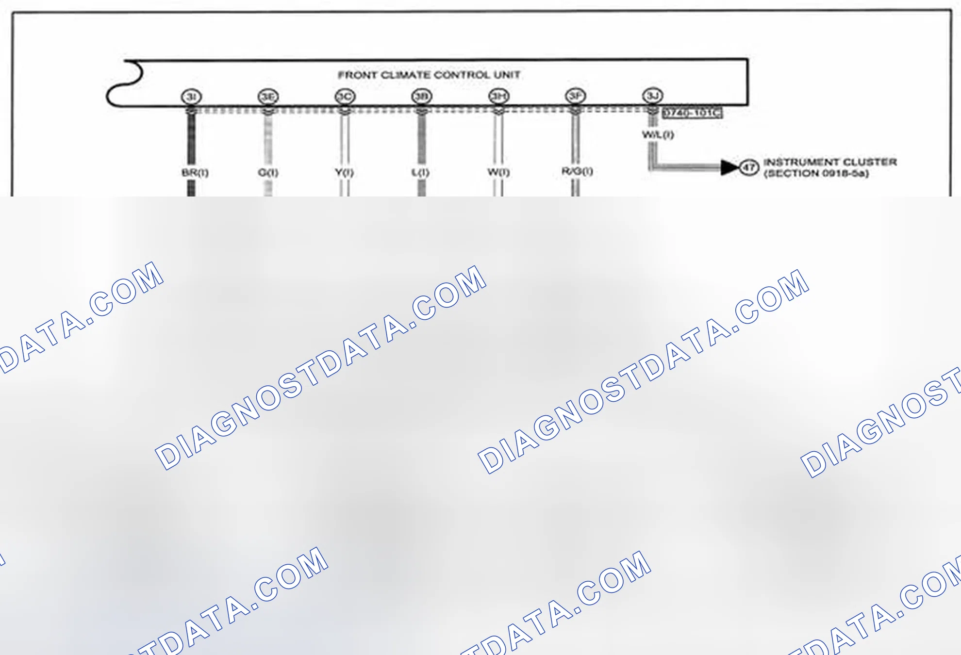 Scheme 146: Heater And Air Conditioner System Wiring Diagram - 0740-1g (1 Of 2)