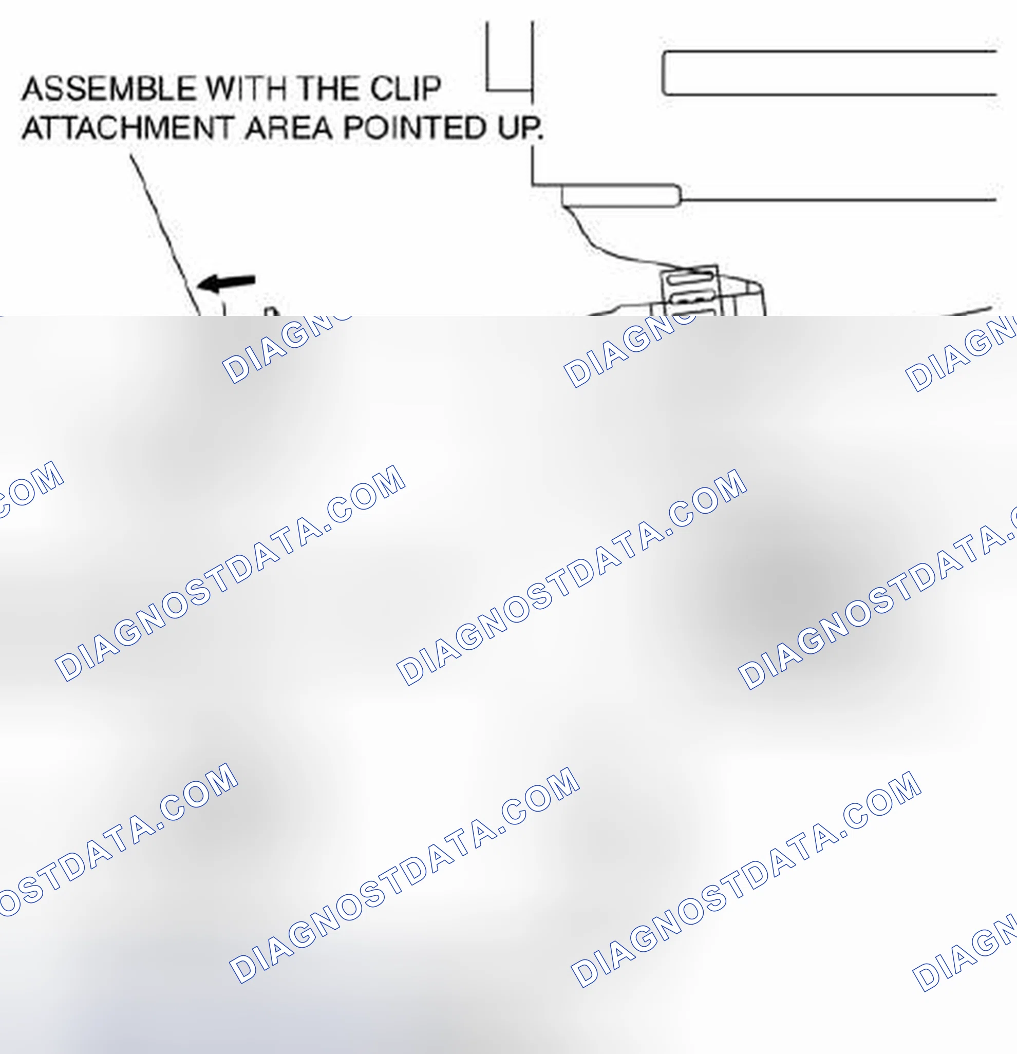 Scheme 96: Drain Hose Installation Note
