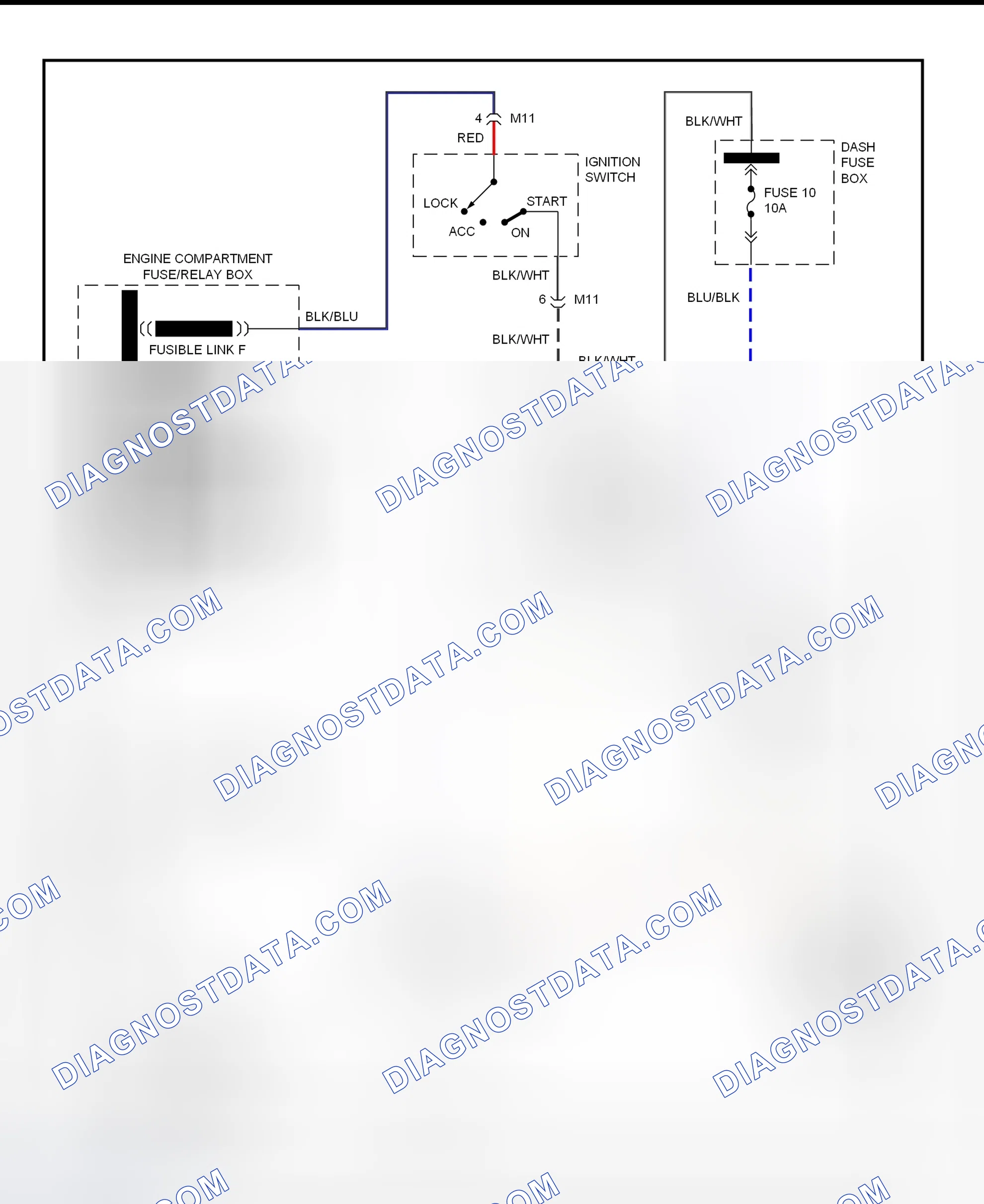 Scheme 1: Charging System Wiring Diagram