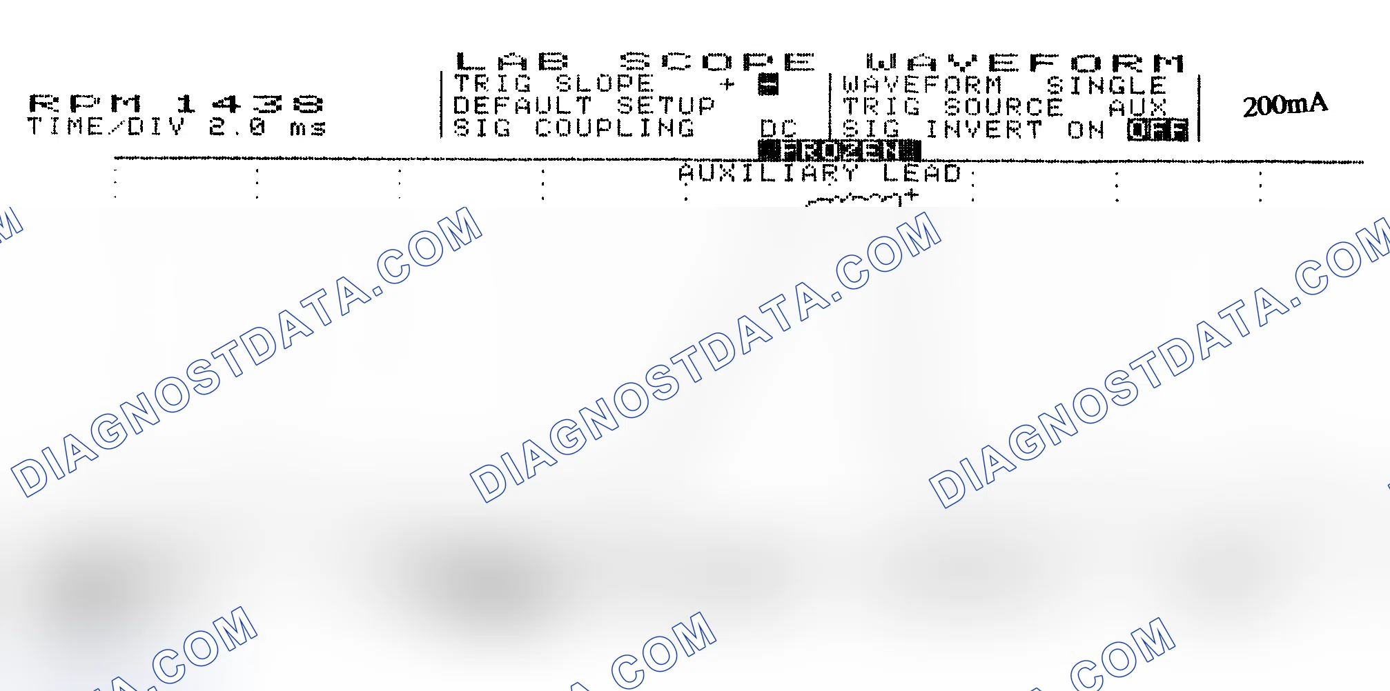 Scheme 15: Single Injector w/Normal Current Flow - Current Pattern