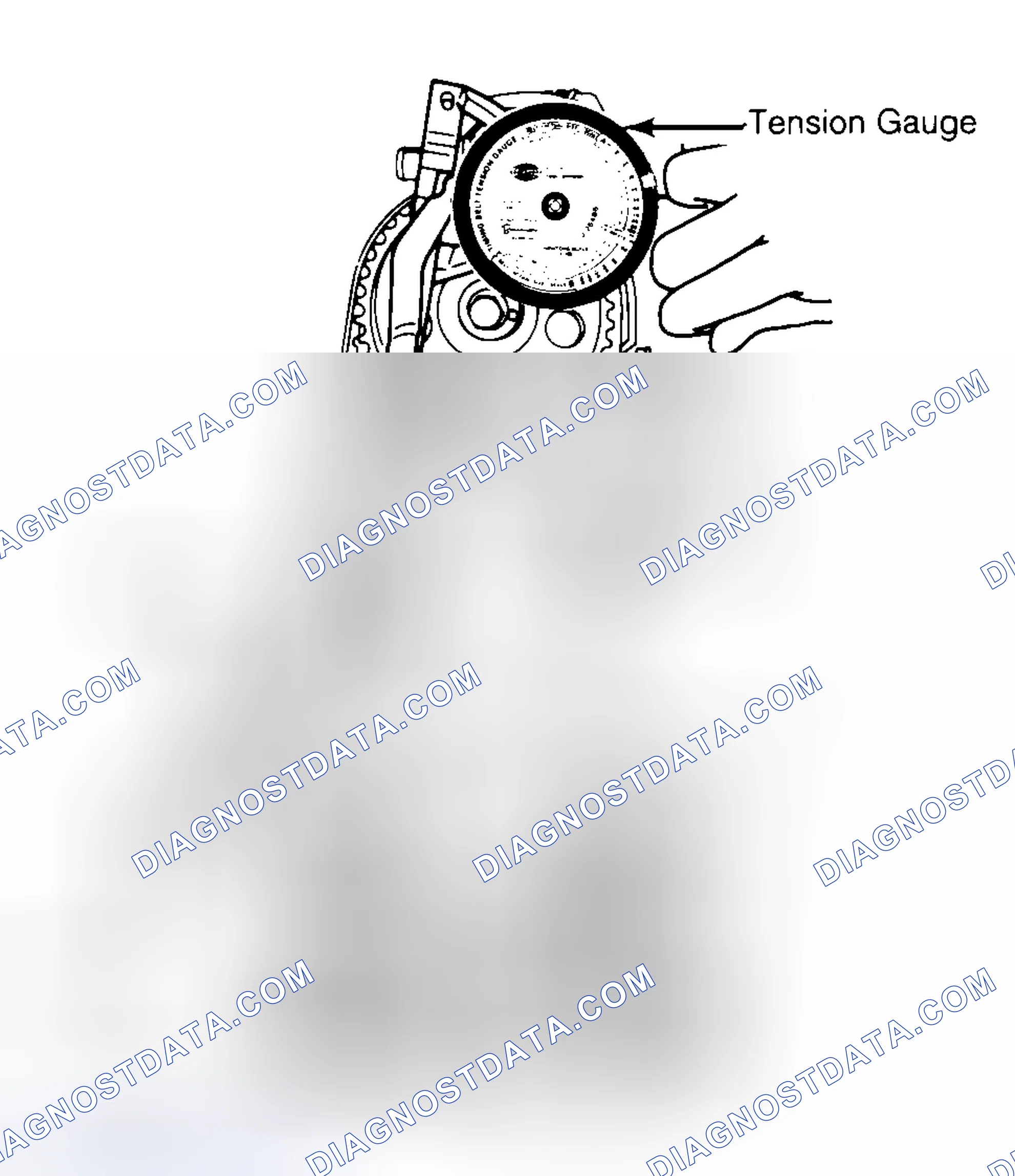 Scheme 3: Adjusting Typical Timing Belt Tension