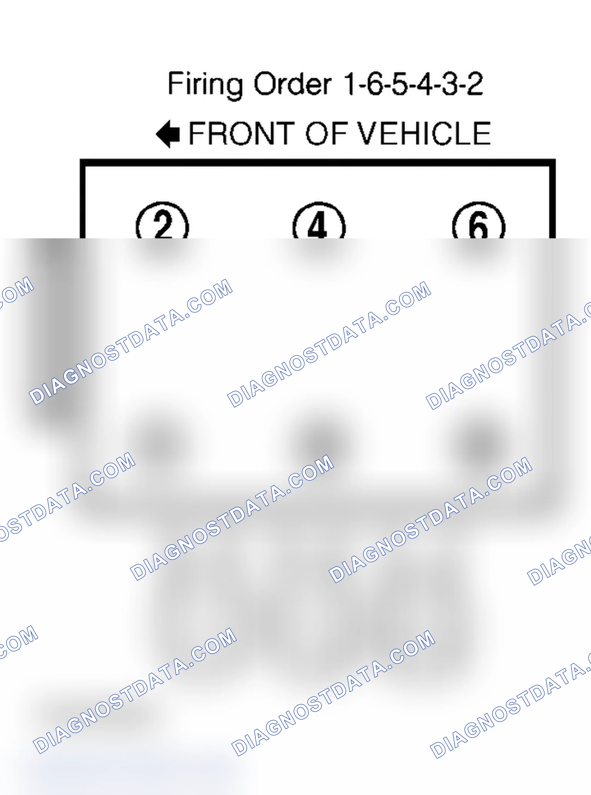 Scheme 3: Firing Order (3.8L - "F" Body)