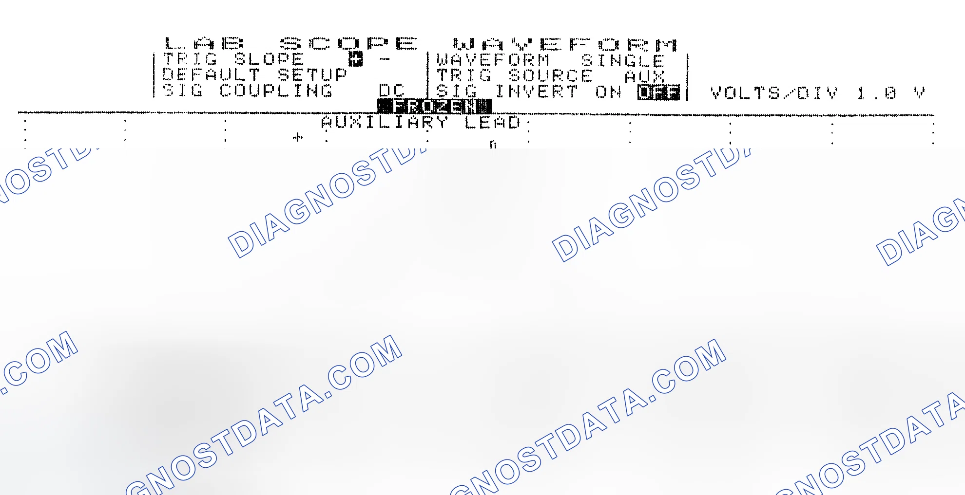 Scheme 19: Single Injector w/Excessive Current Flow - Current Pattern