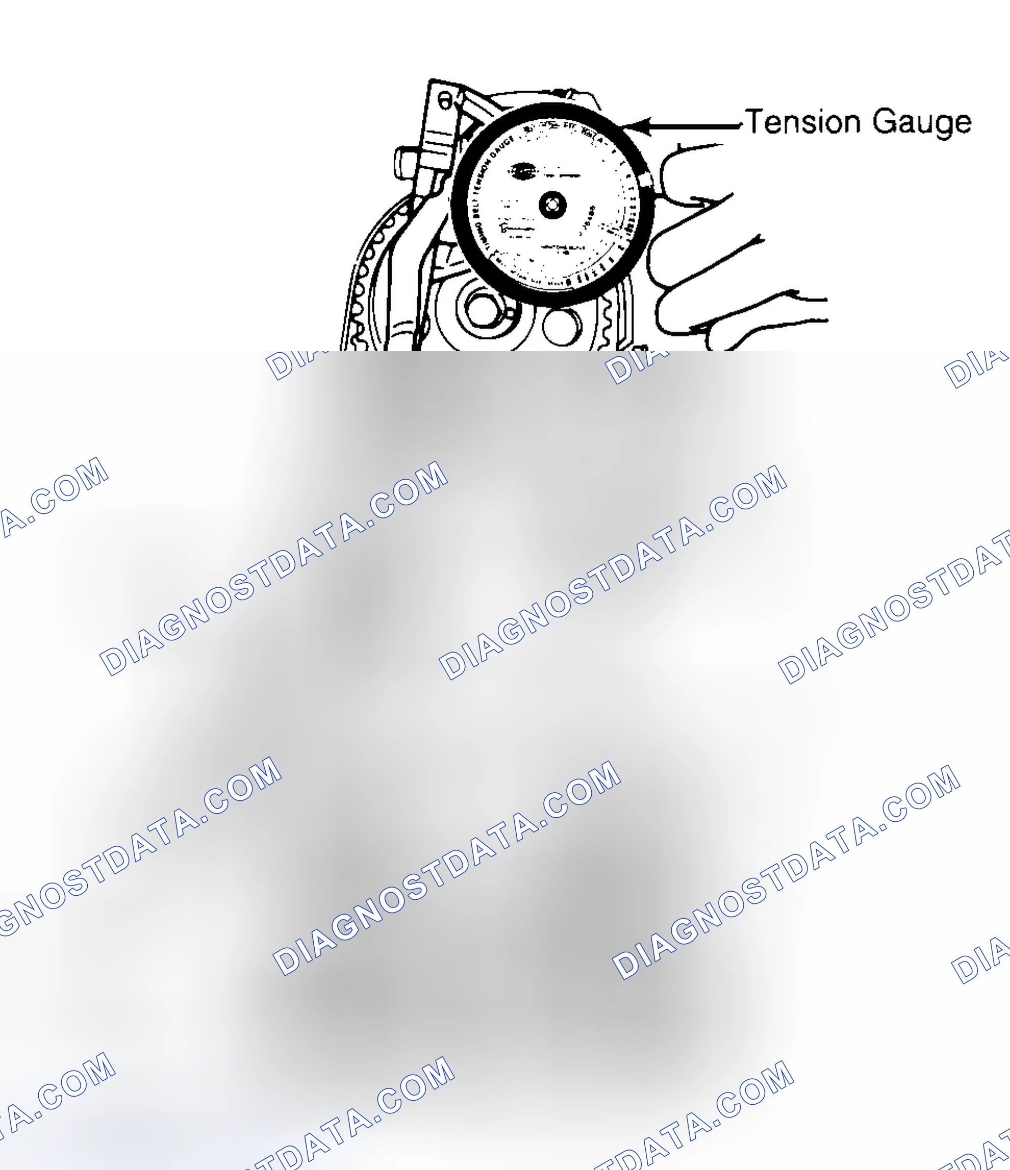 Scheme 3: Adjusting Typical Timing Belt Tension