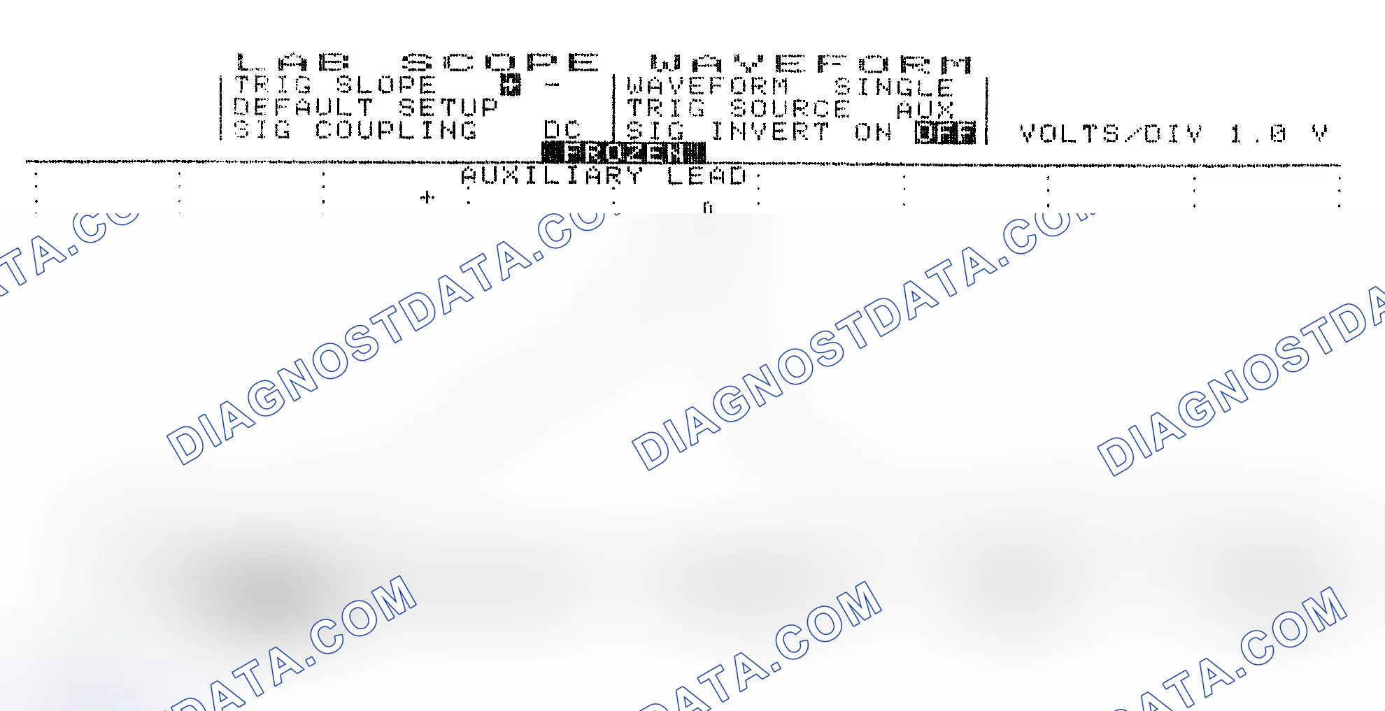 Scheme 19: Single Injector w/Excessive Current Flow - Current Pattern