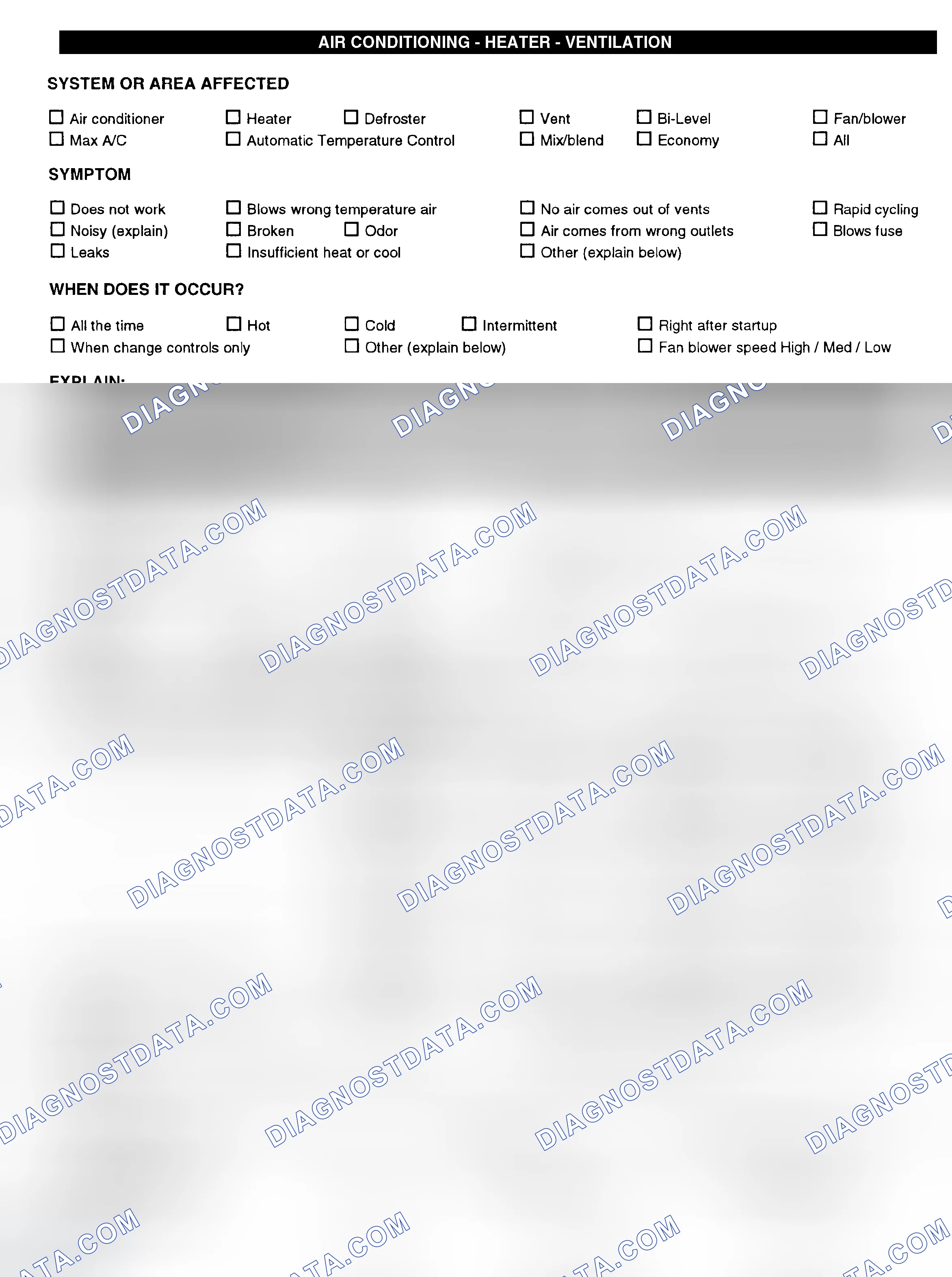 Scheme 4: Symptom Check List - Page 3