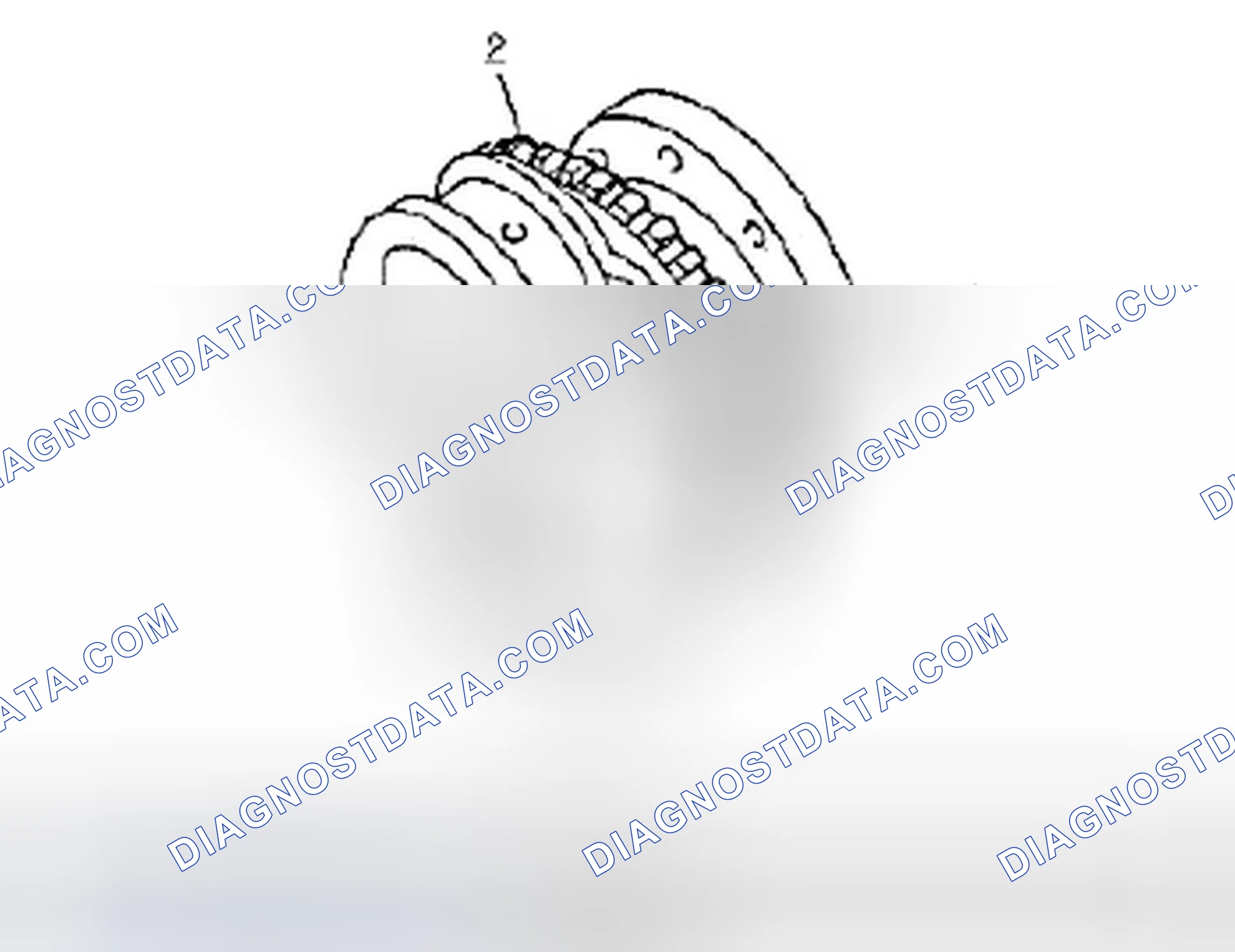 Scheme 200: Crankshaft Position Sensor Plate