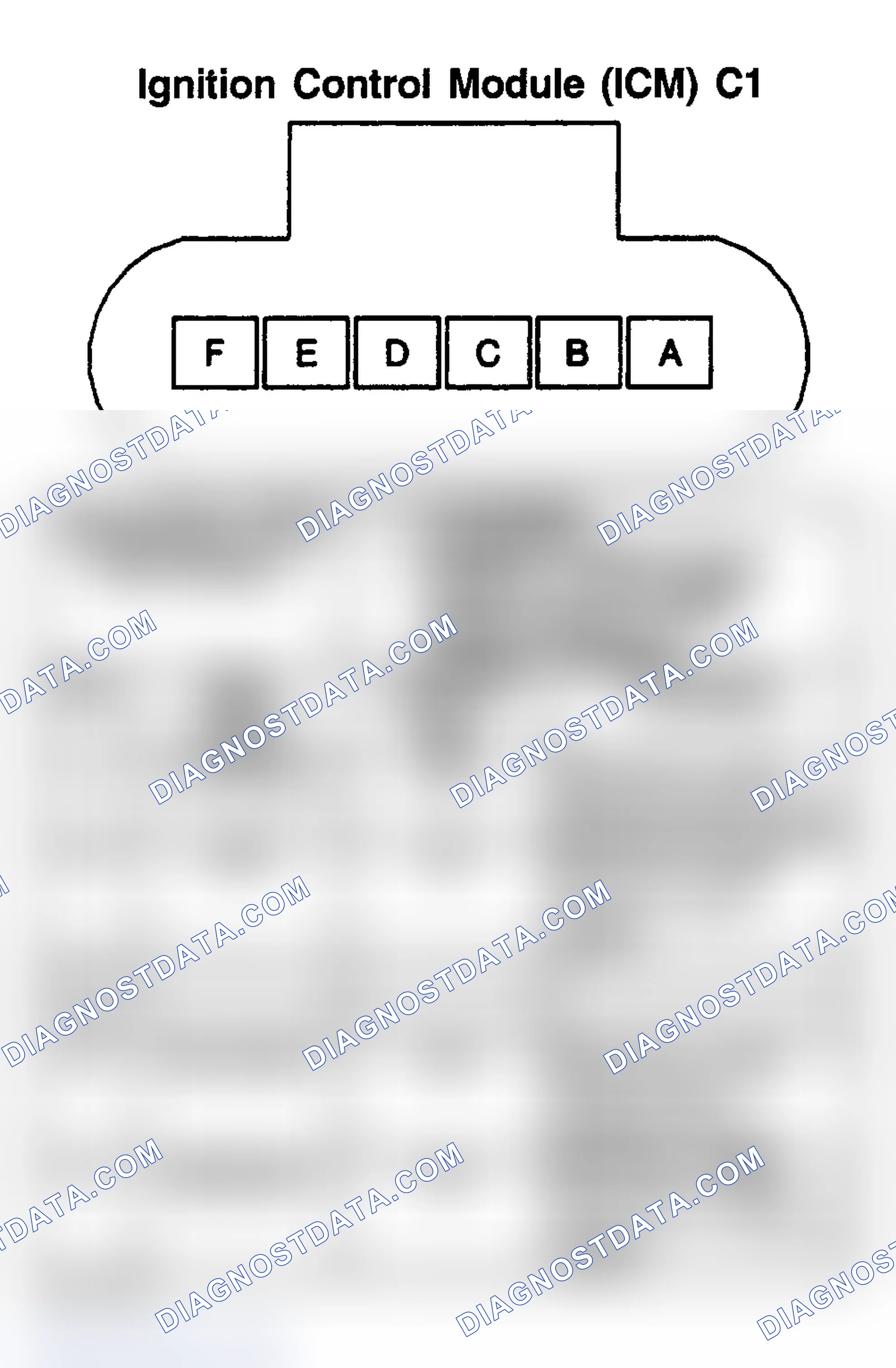Scheme 70: IGNITION CONTROL MODULE (ICM) C1