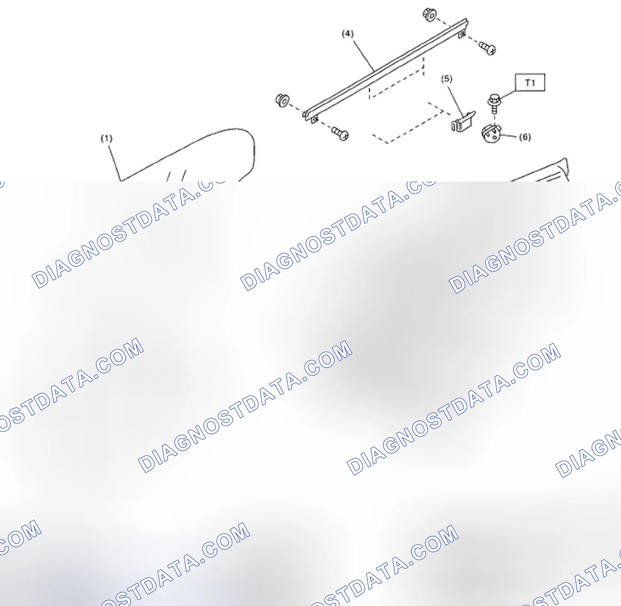 Scheme 4: Identifying Rear Door Glass Component