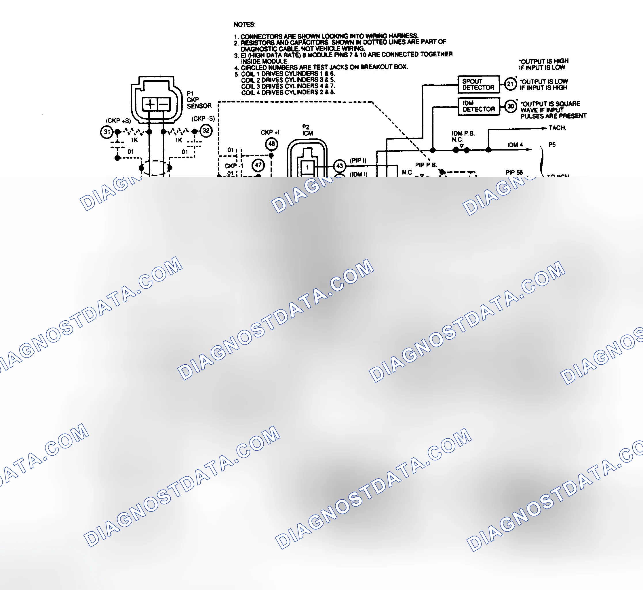 Scheme 47: EI Wiring Diagram (4.6L)