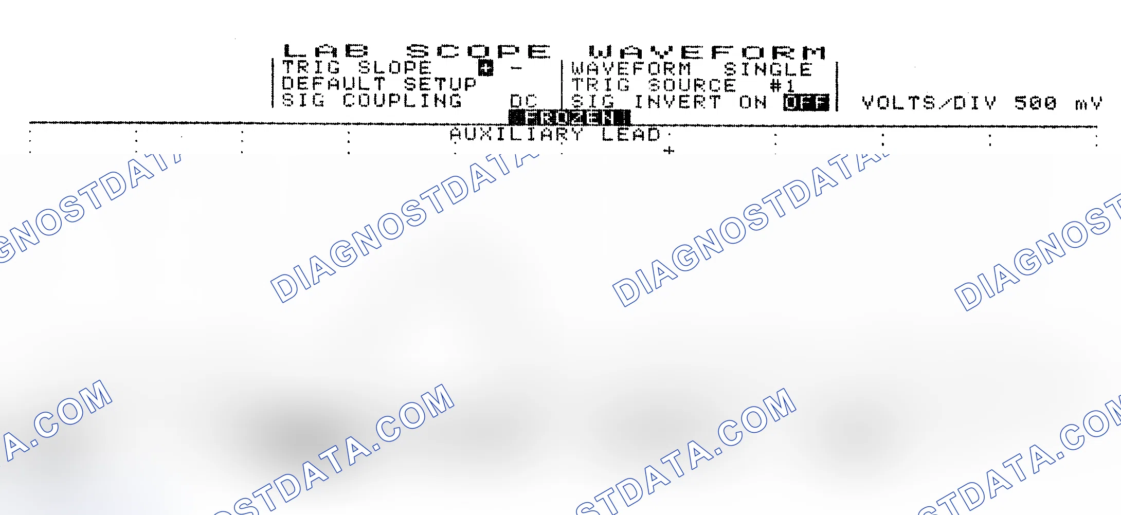 Scheme 10: Single Injector w/Excessive Current Flow - Current Pattern