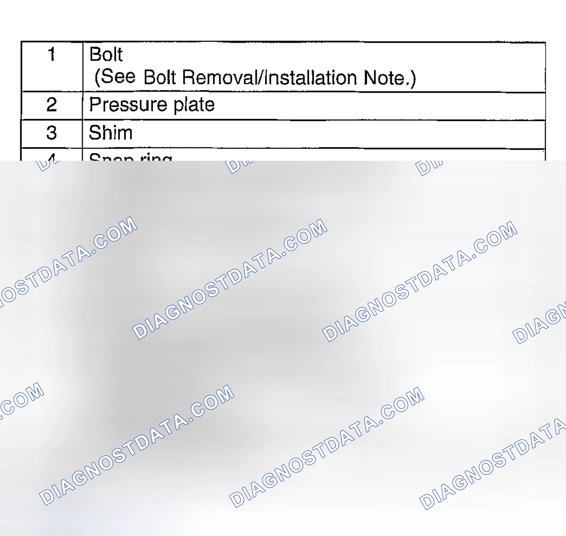 Scheme 13: MAGNETIC CLUTCH DISASSEMBLY/ASSEMBLY