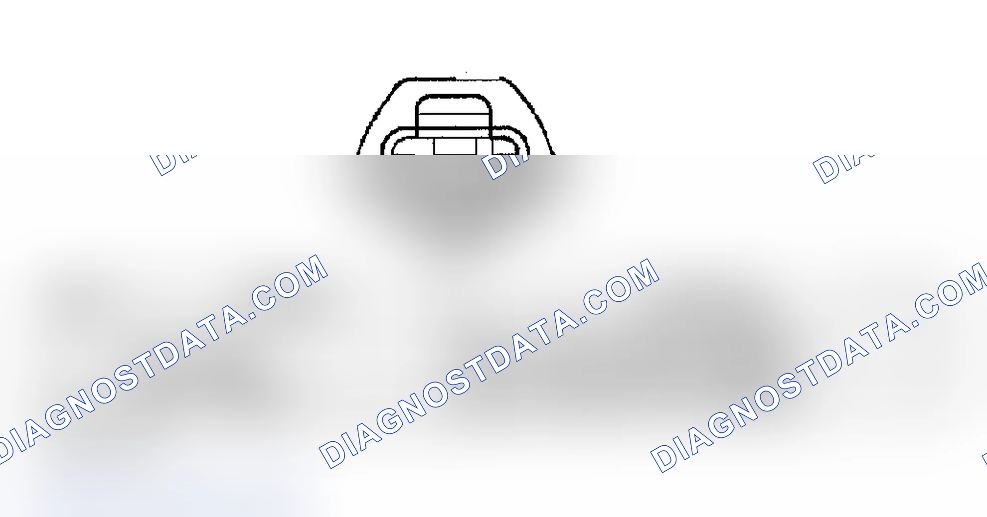 Scheme 780: FUEL PUMP MOTOR CONNECTOR END VIEW