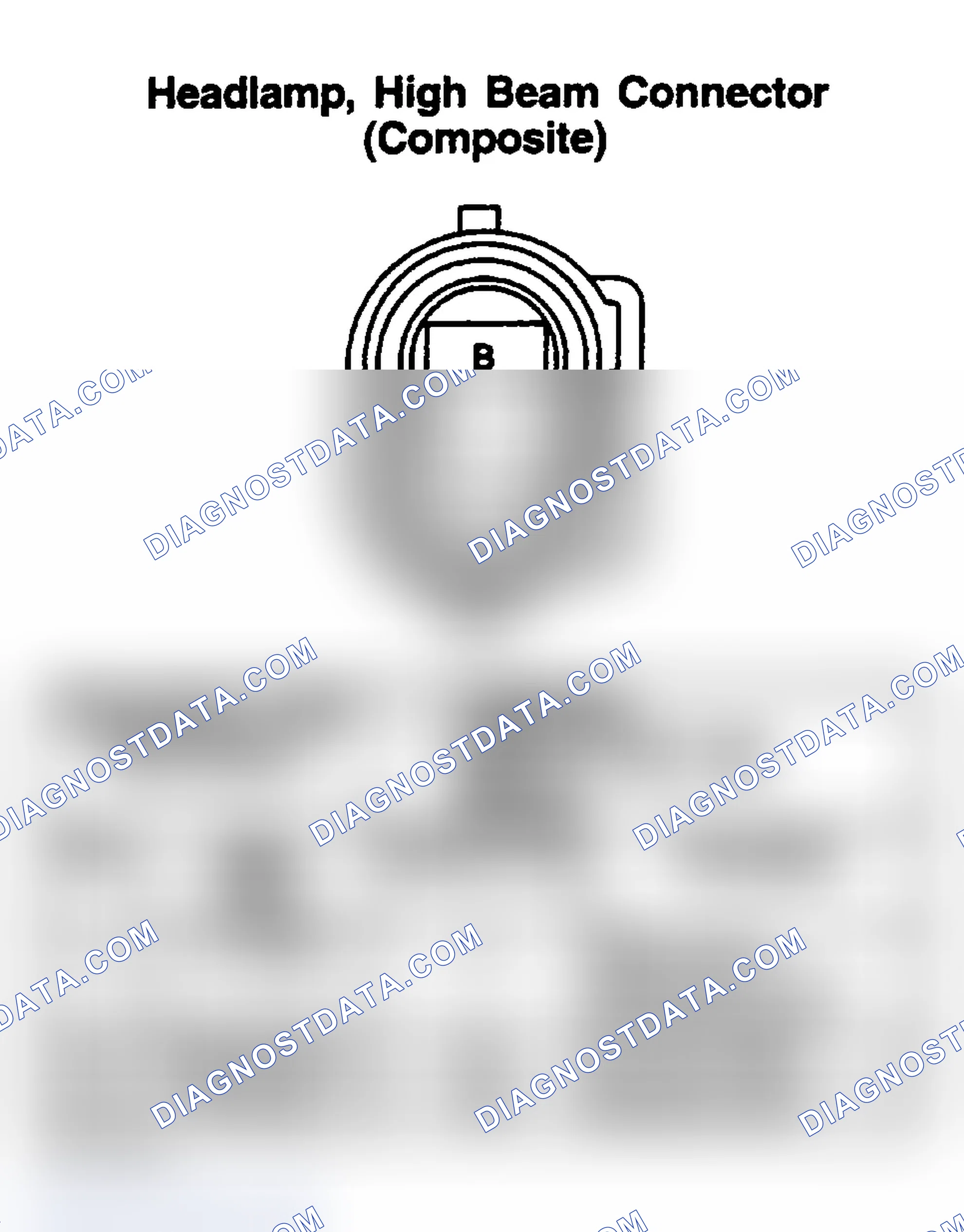 Scheme 171: HEADLAMP (HIGH BEAM)
