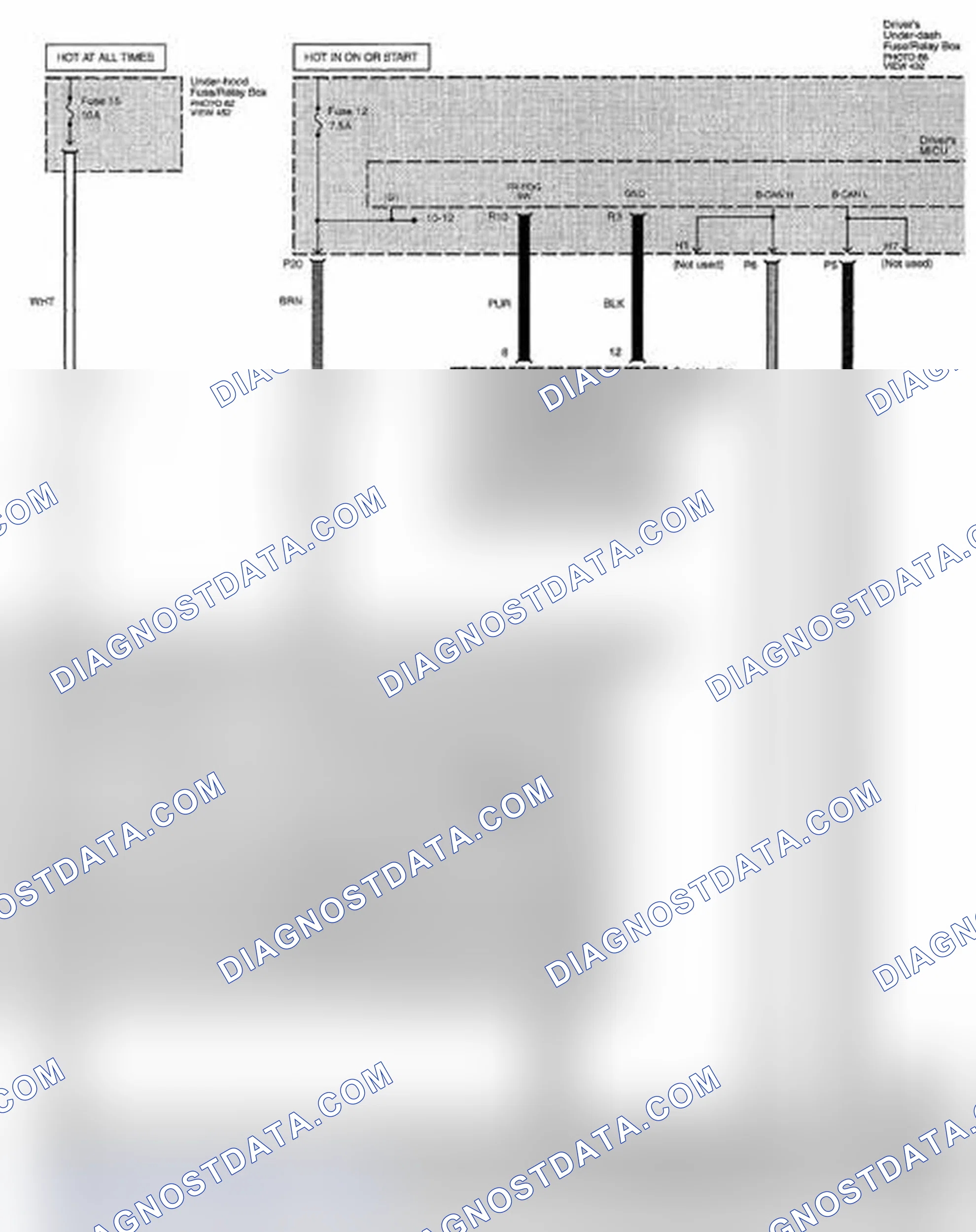 Scheme 237: Fog Lights Circuit Diagram (Page 110-12)
