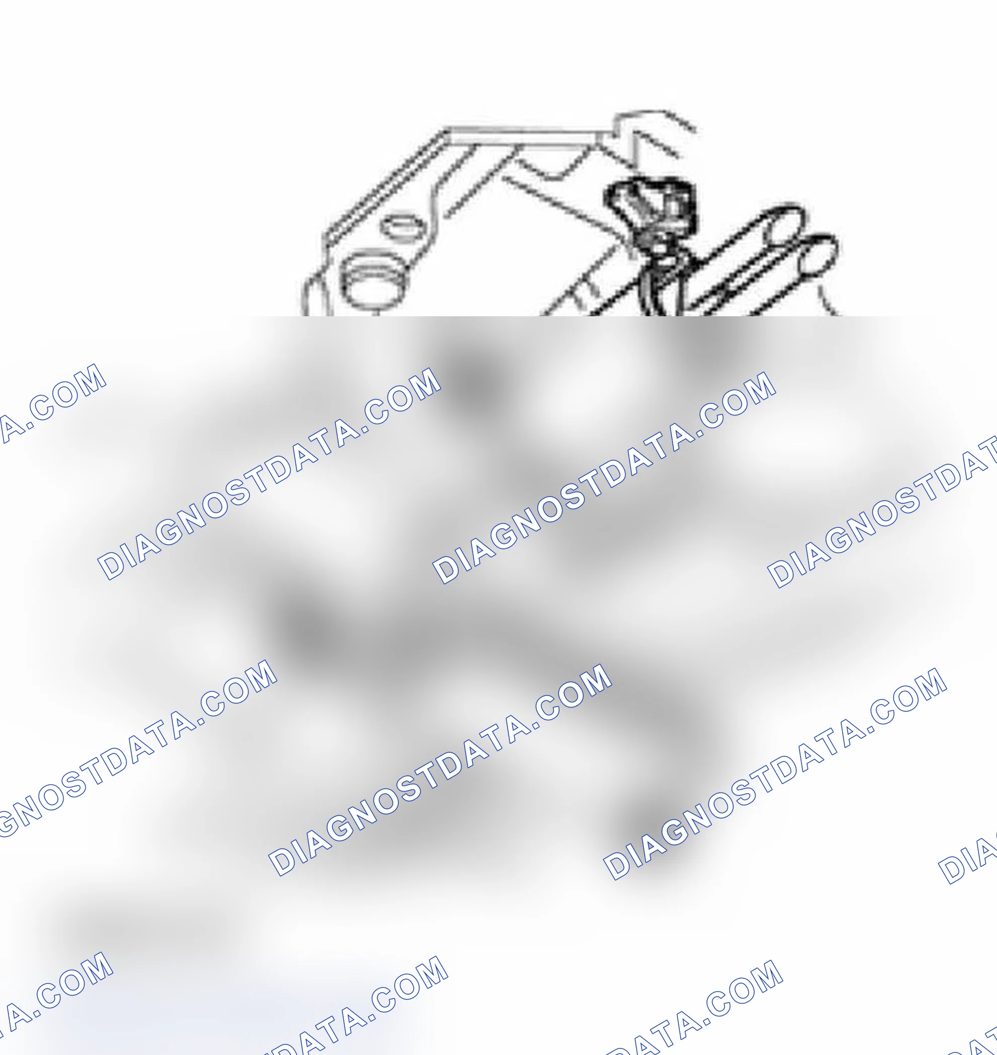 Scheme 11: Separating Point Between Center And Rear Muffler (FWD Vehicles)